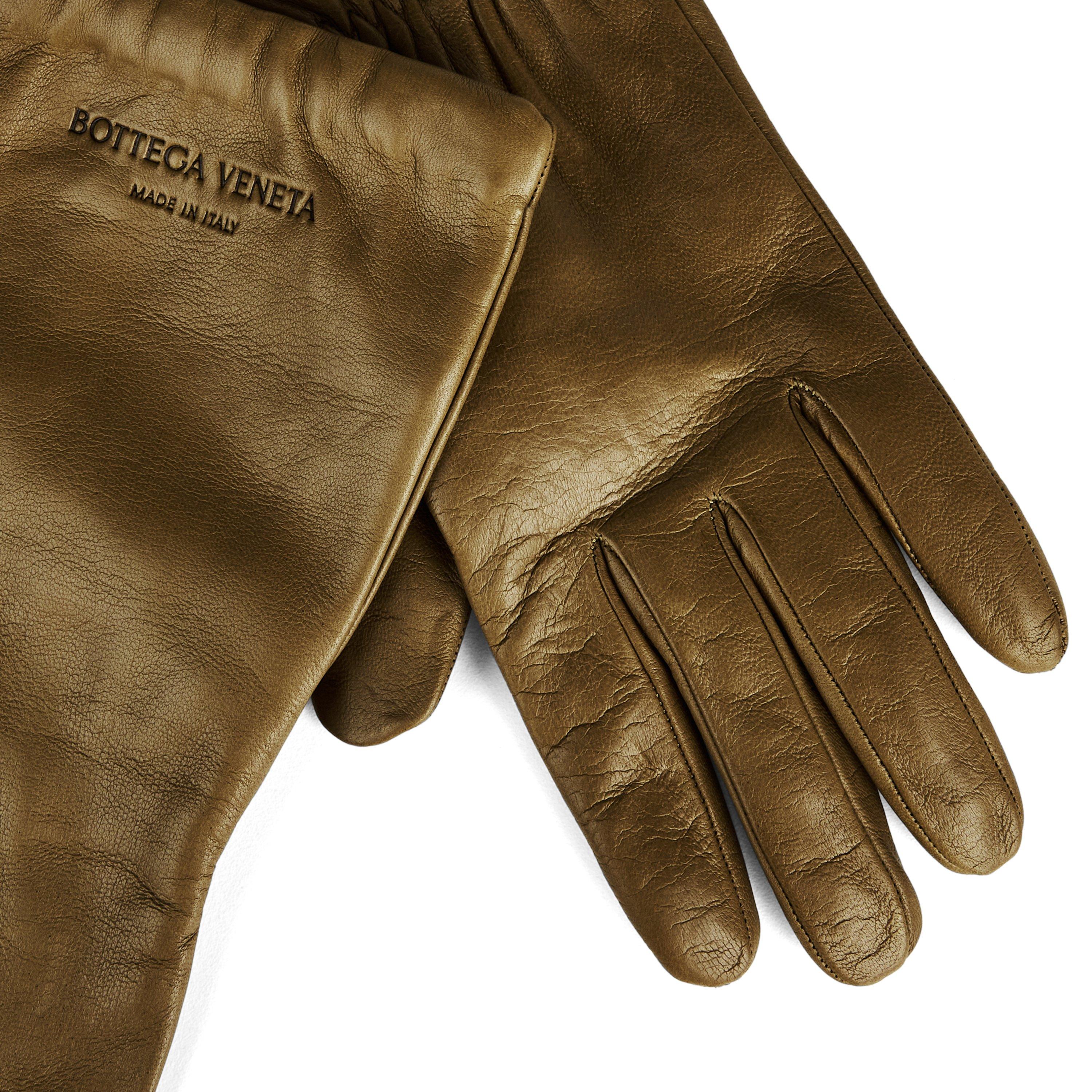 Marsh - Bottega Veneta - Women's Leather Gloves - 3