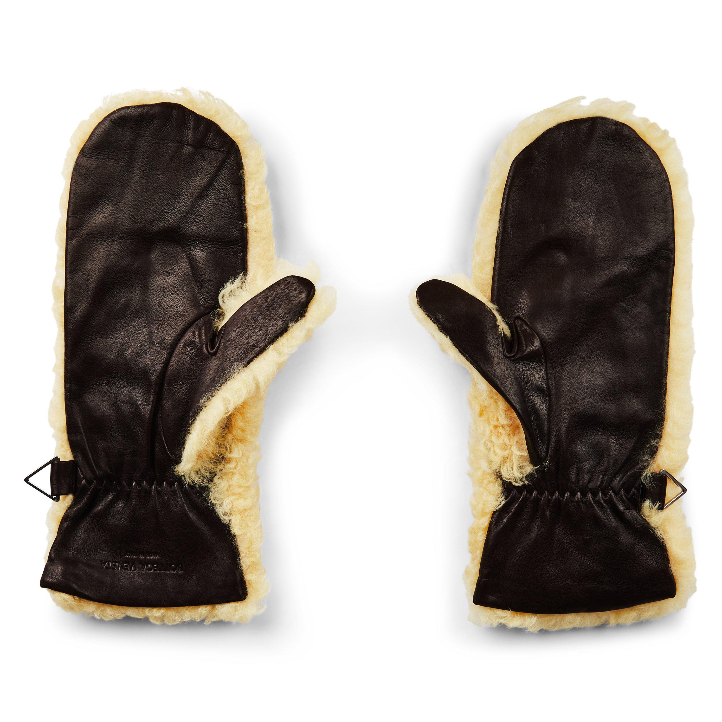 Butter-Fondente - Bottega Veneta - Men's Leather Gloves - 2