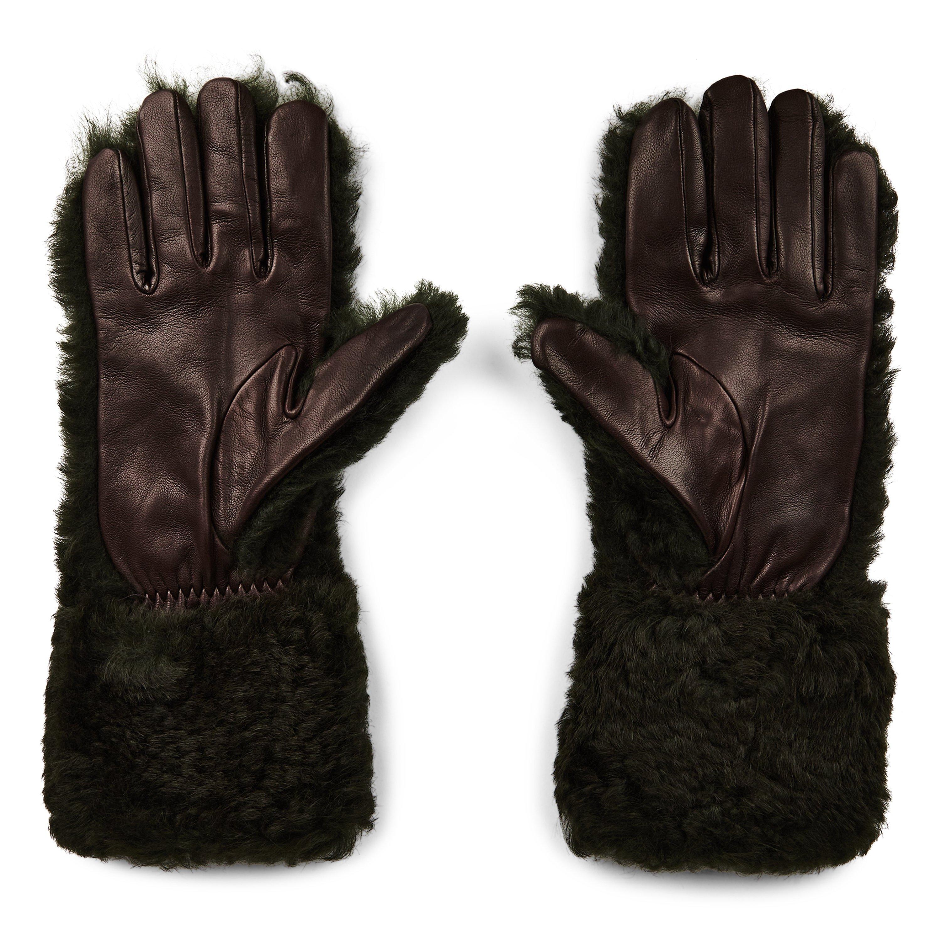 Camping/Fondent - Bottega Veneta - Men's Leather Gloves - 2