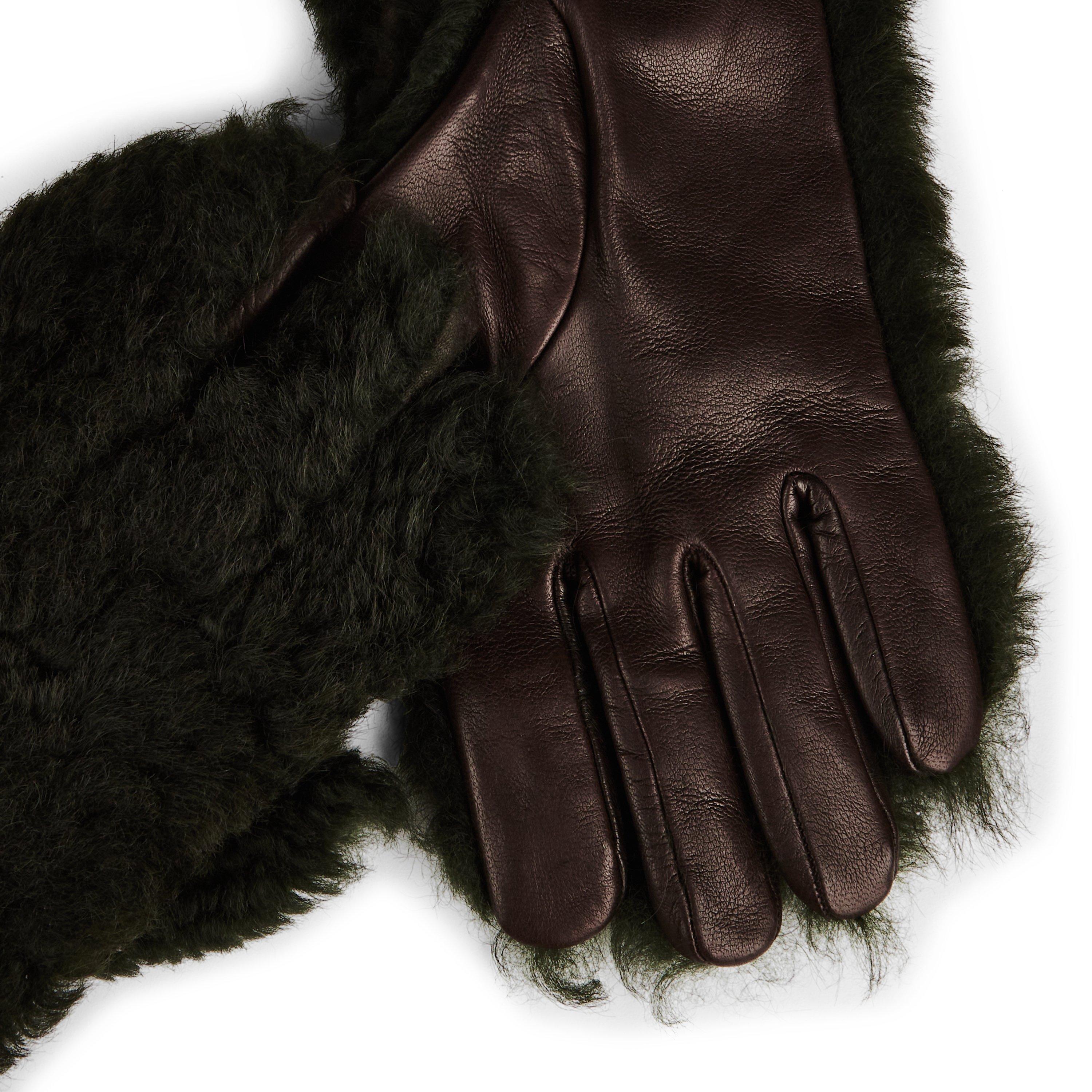 Camping/Fondent - Bottega Veneta - Men's Leather Gloves - 3