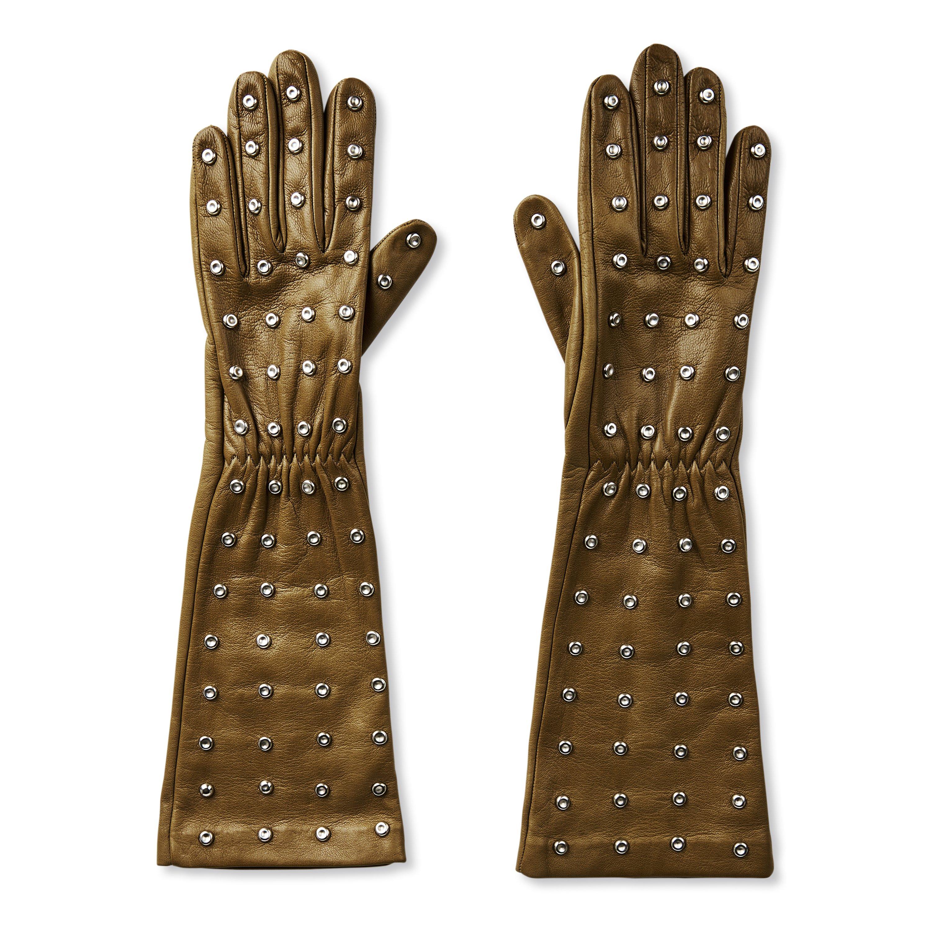 Marsh - Bottega Veneta - Women's Leather Gloves - 1