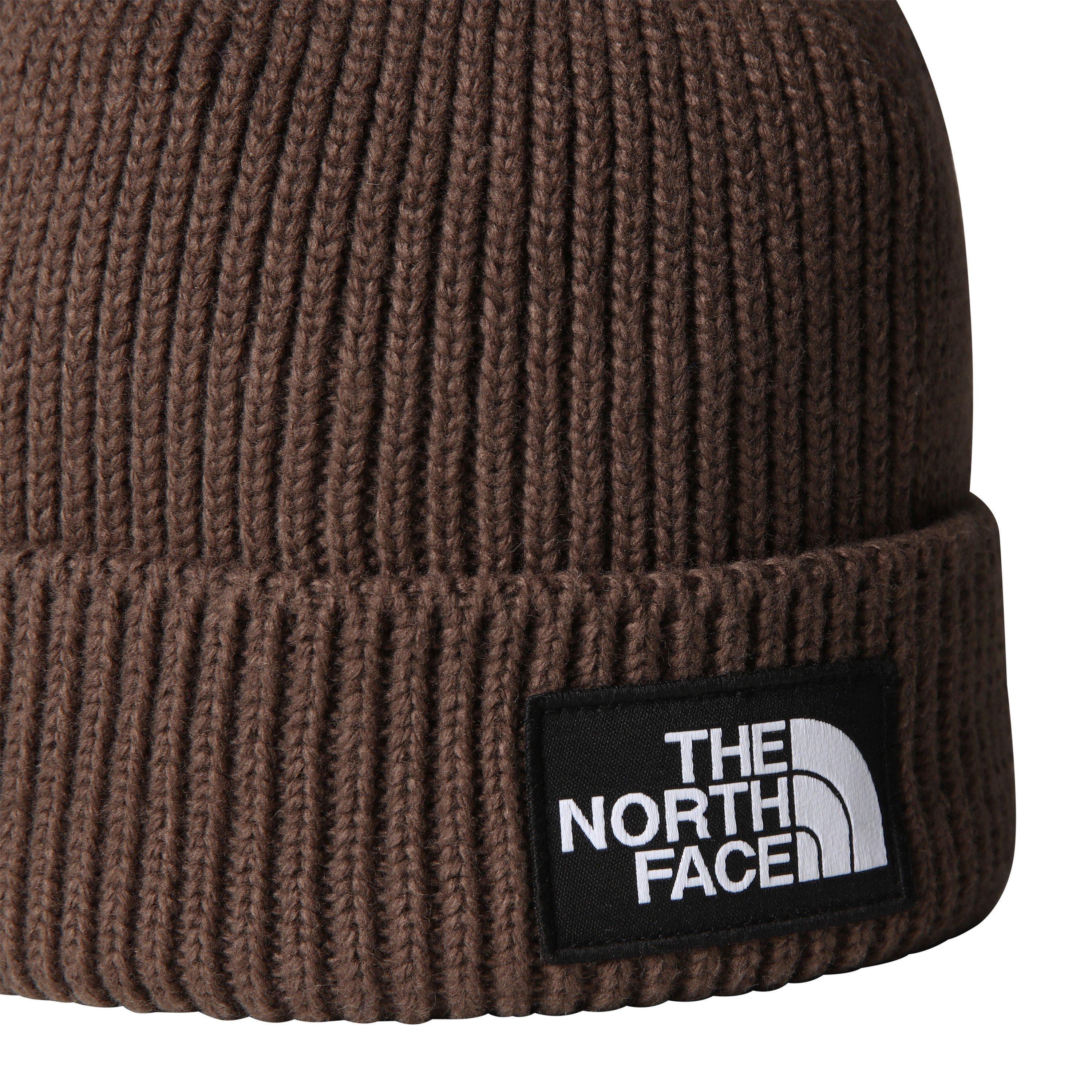 Brown - The North Face - Logo Cuffed Beanie - 2