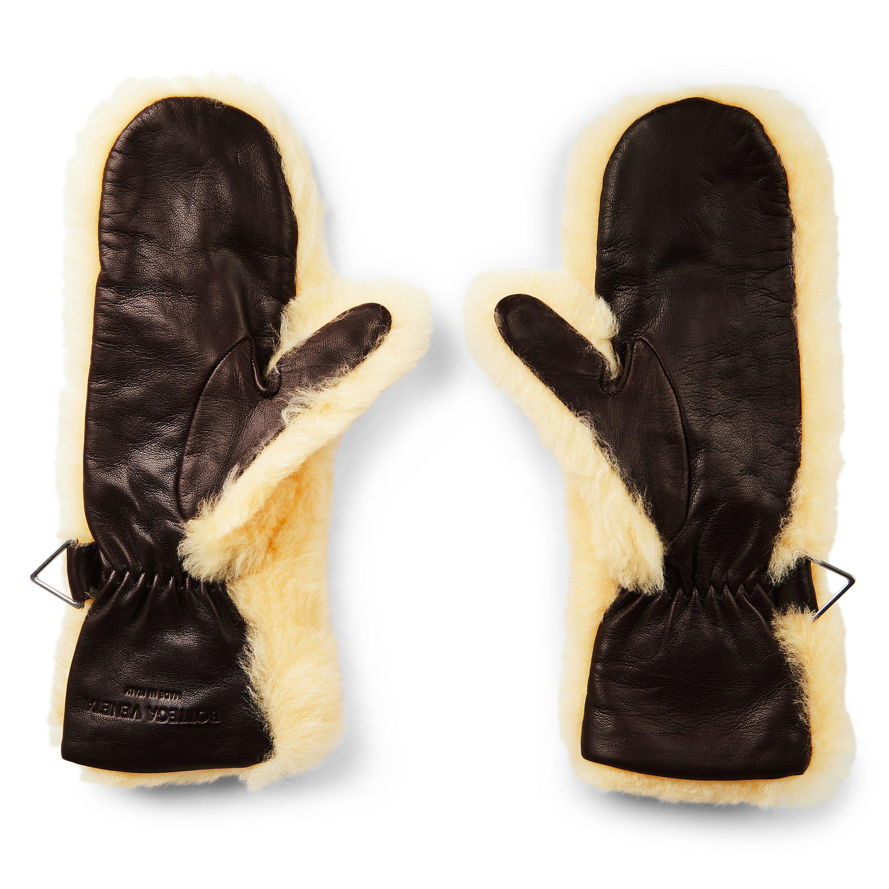 Butter-Fondente - Bottega Veneta - Women's Leather Gloves - 2