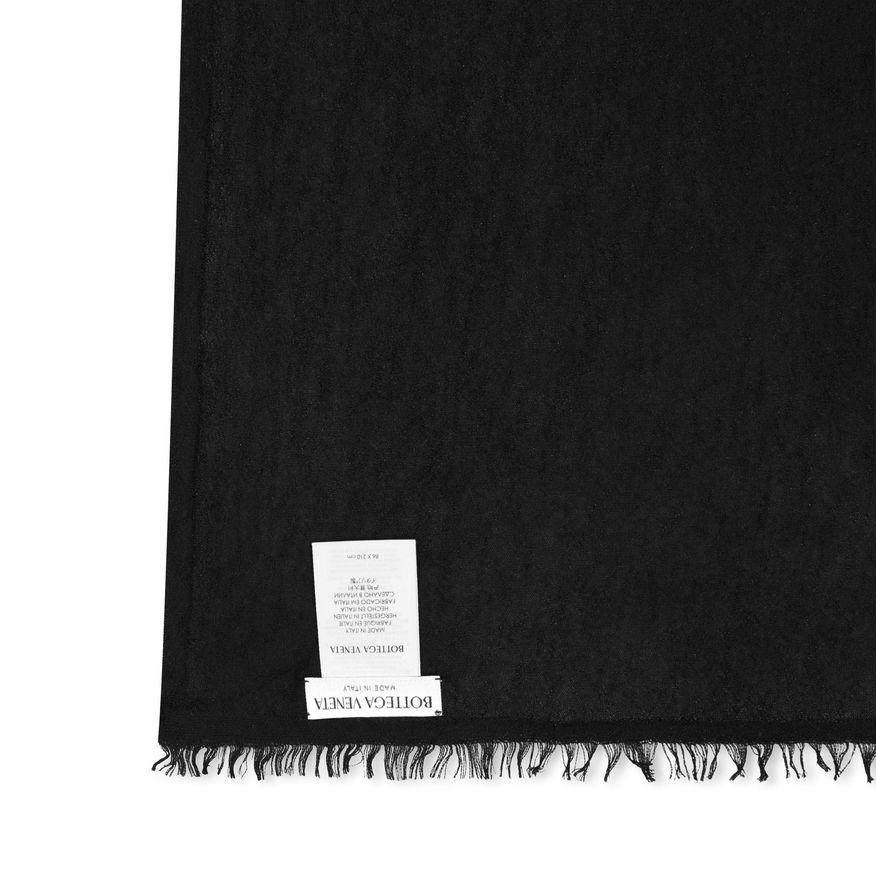 Black - Bottega Veneta - Women's Midweight Scarf - 2