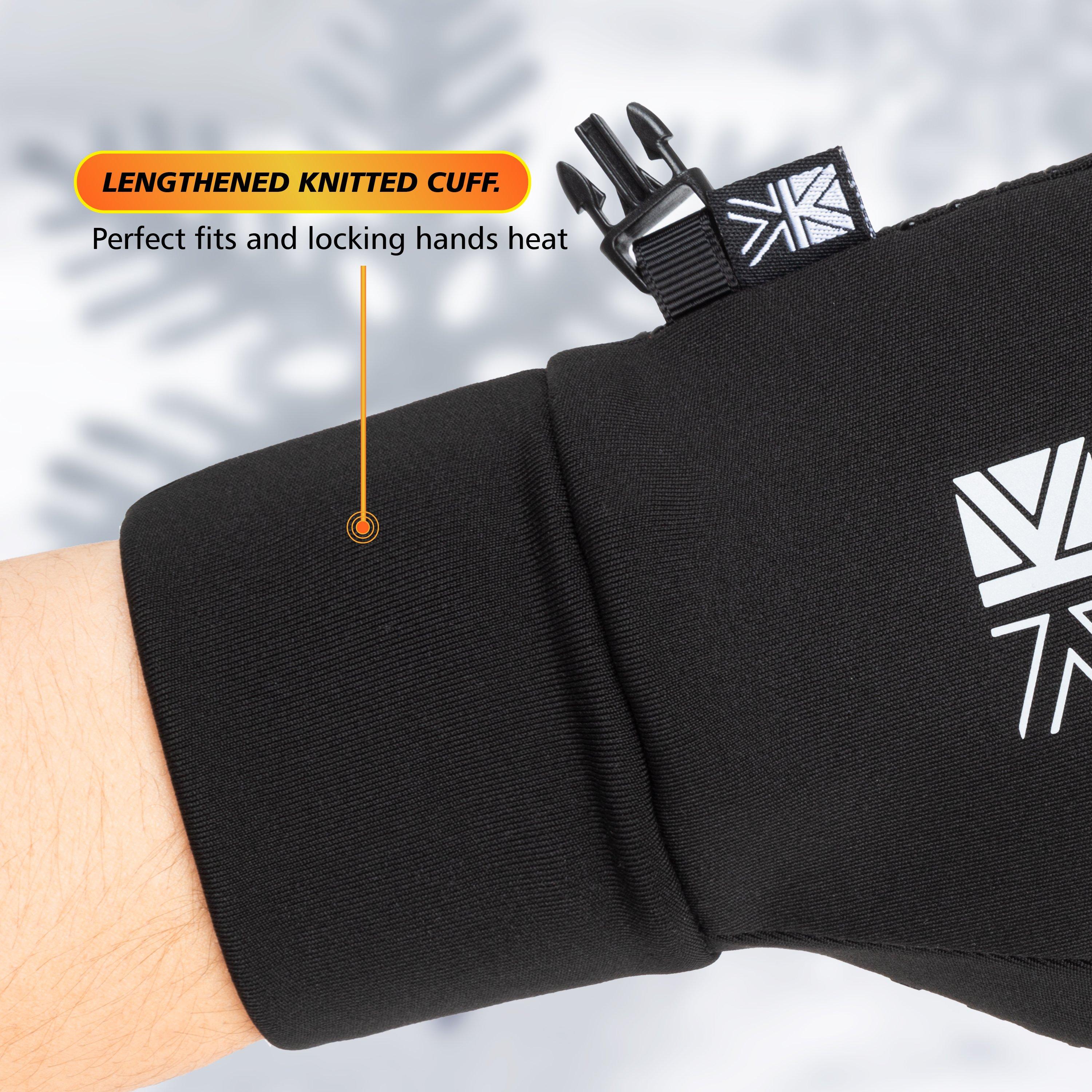 Zwart - Karrimor - Thermal Gloves Juniors - 4