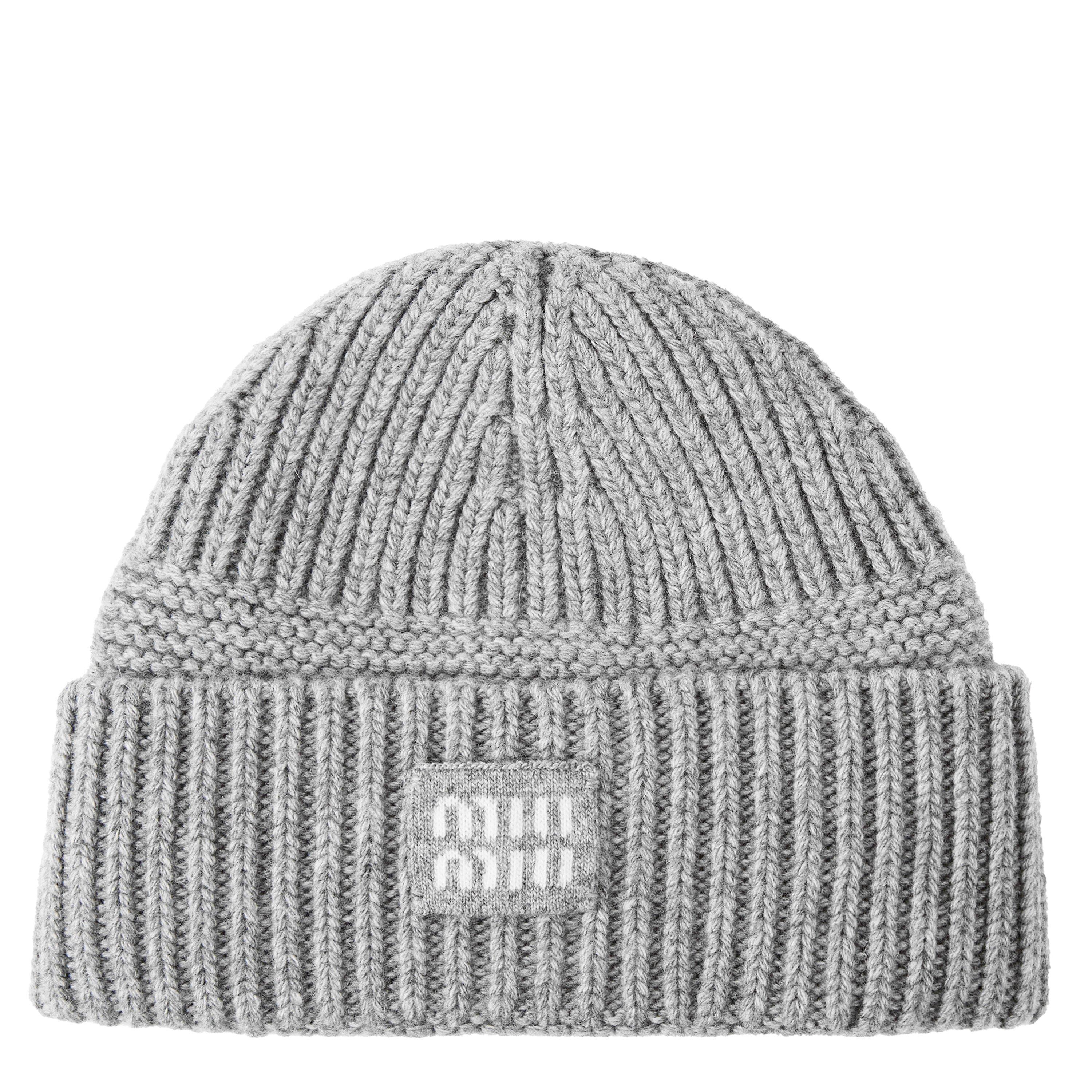 Grigio - Miu Miu - Miu Cashmere Beanie Ld64 - 1