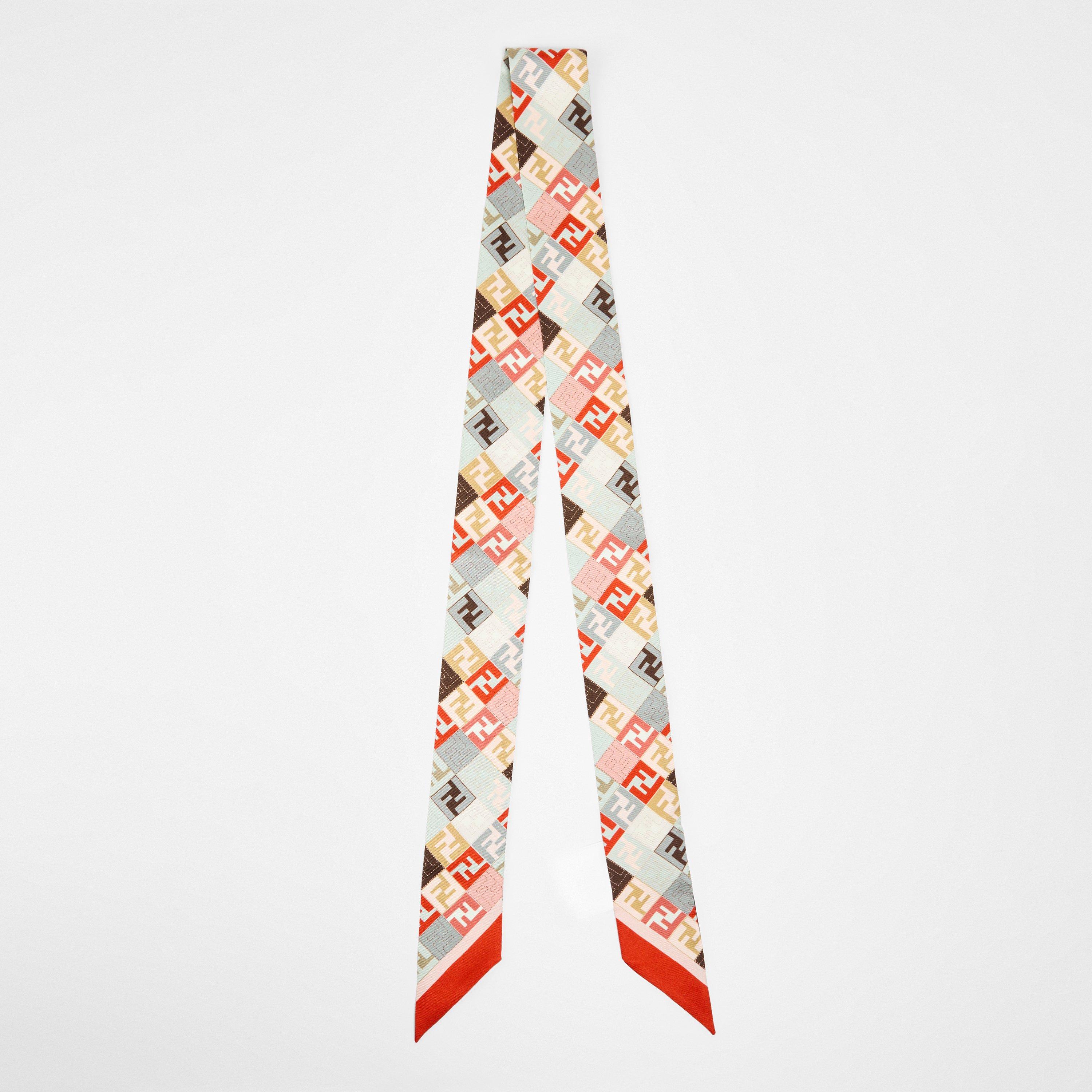 Multi - Fendi - Micro Ff Wrappy Scarf - 1
