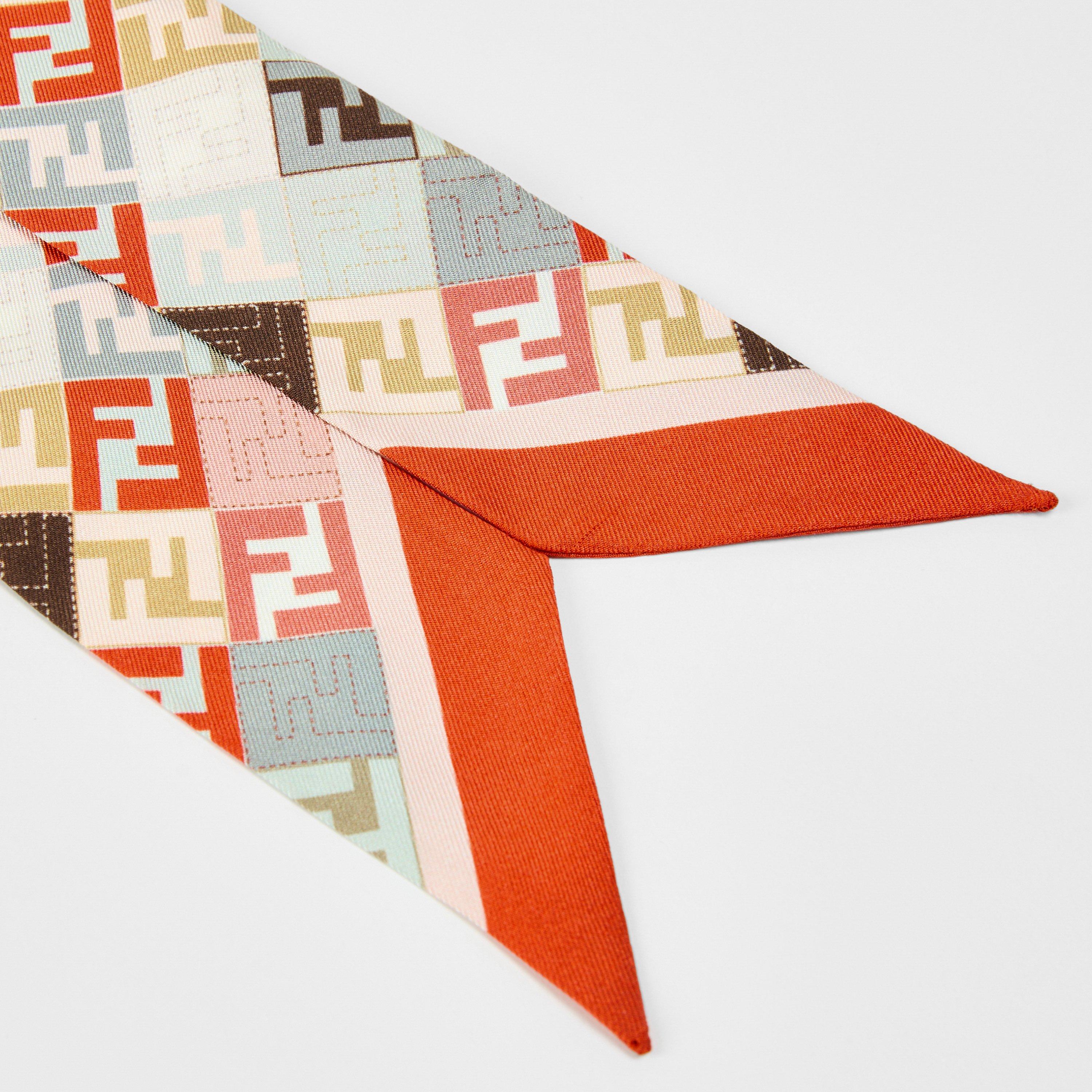 Multi - Fendi - Micro Ff Wrappy Scarf - 3