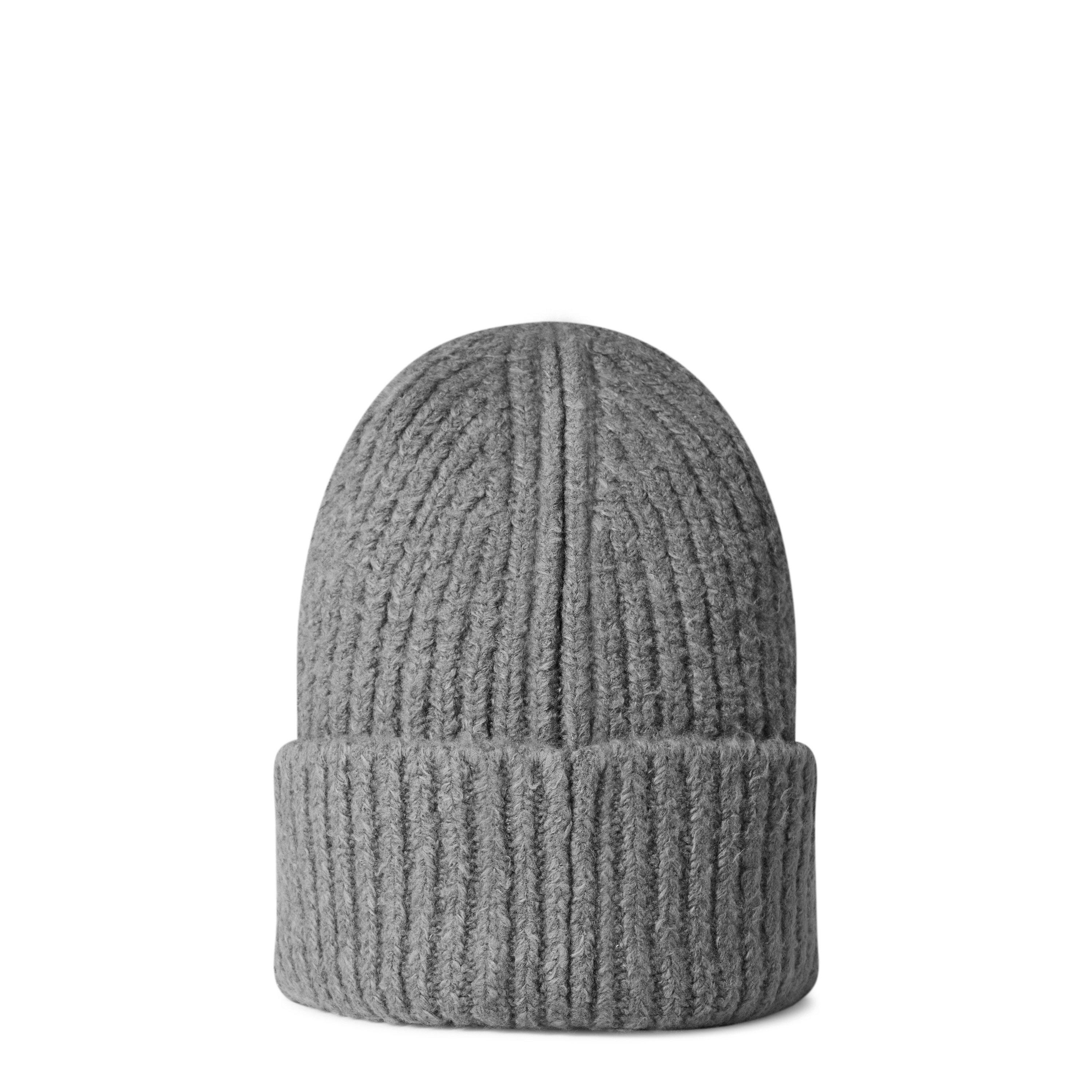 Dark Grey AA3 - Acne Studios - Wool Blend Beanie - 2