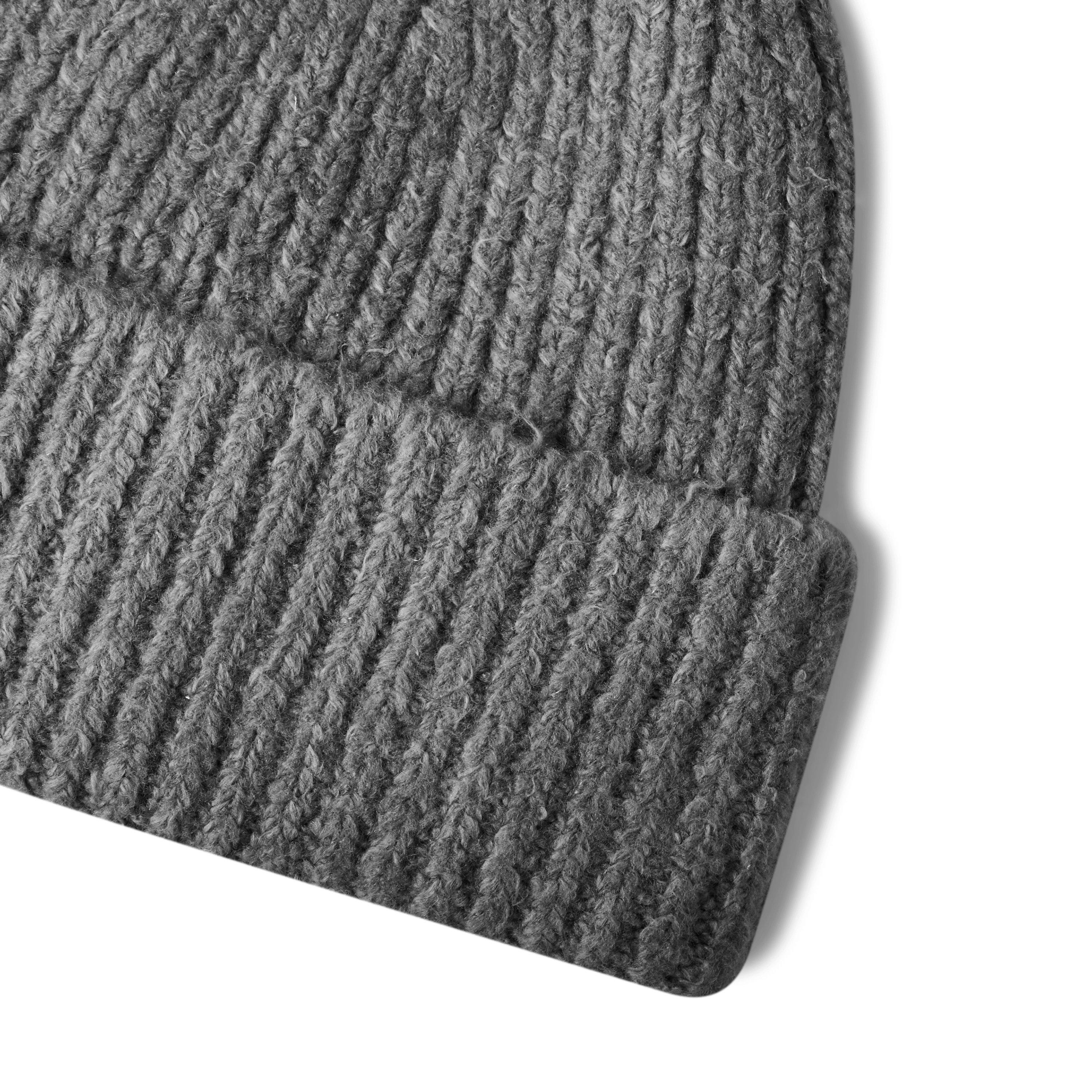 Dark Grey AA3 - Acne Studios - Wool Blend Beanie - 4