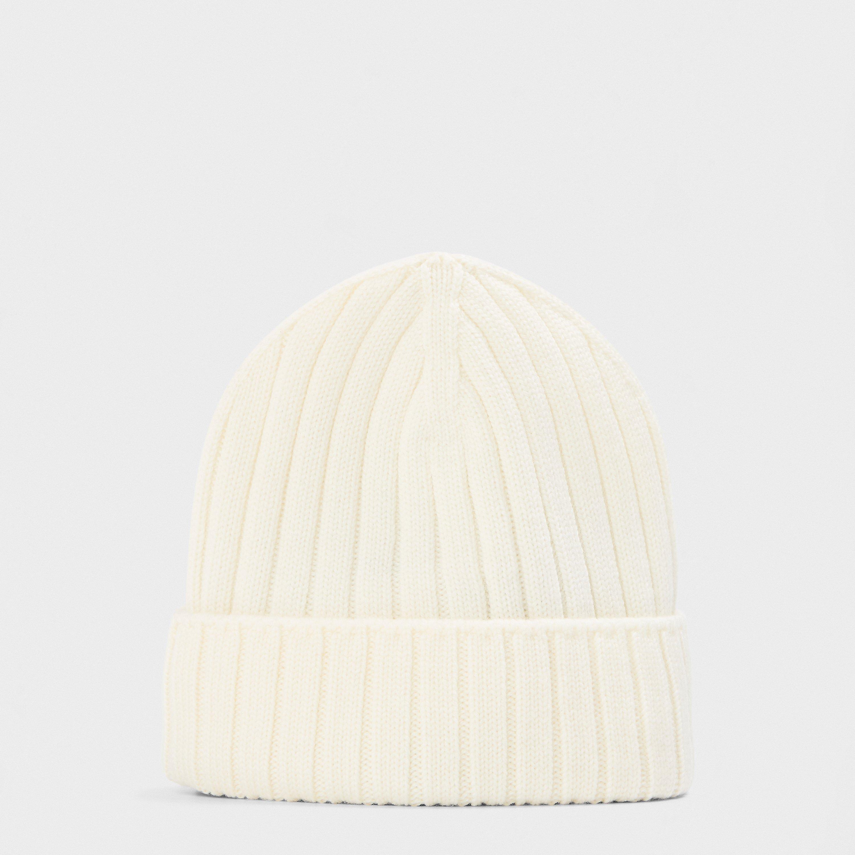 Cream 040 - Moncler - Kids' Logo Beanie - 2