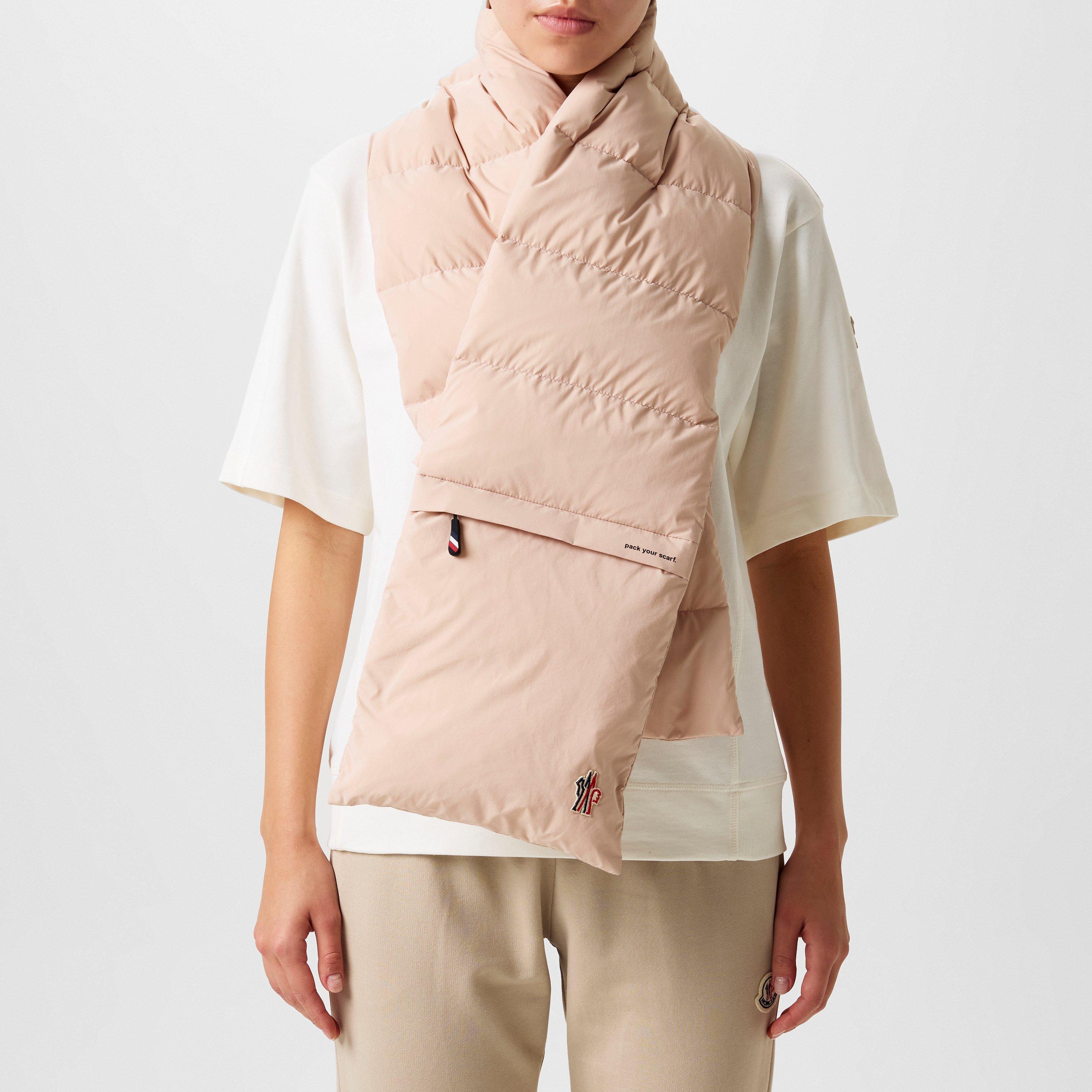 Pink 51U - Moncler Grenoble - Women's Padded Midweight Scarf - 2