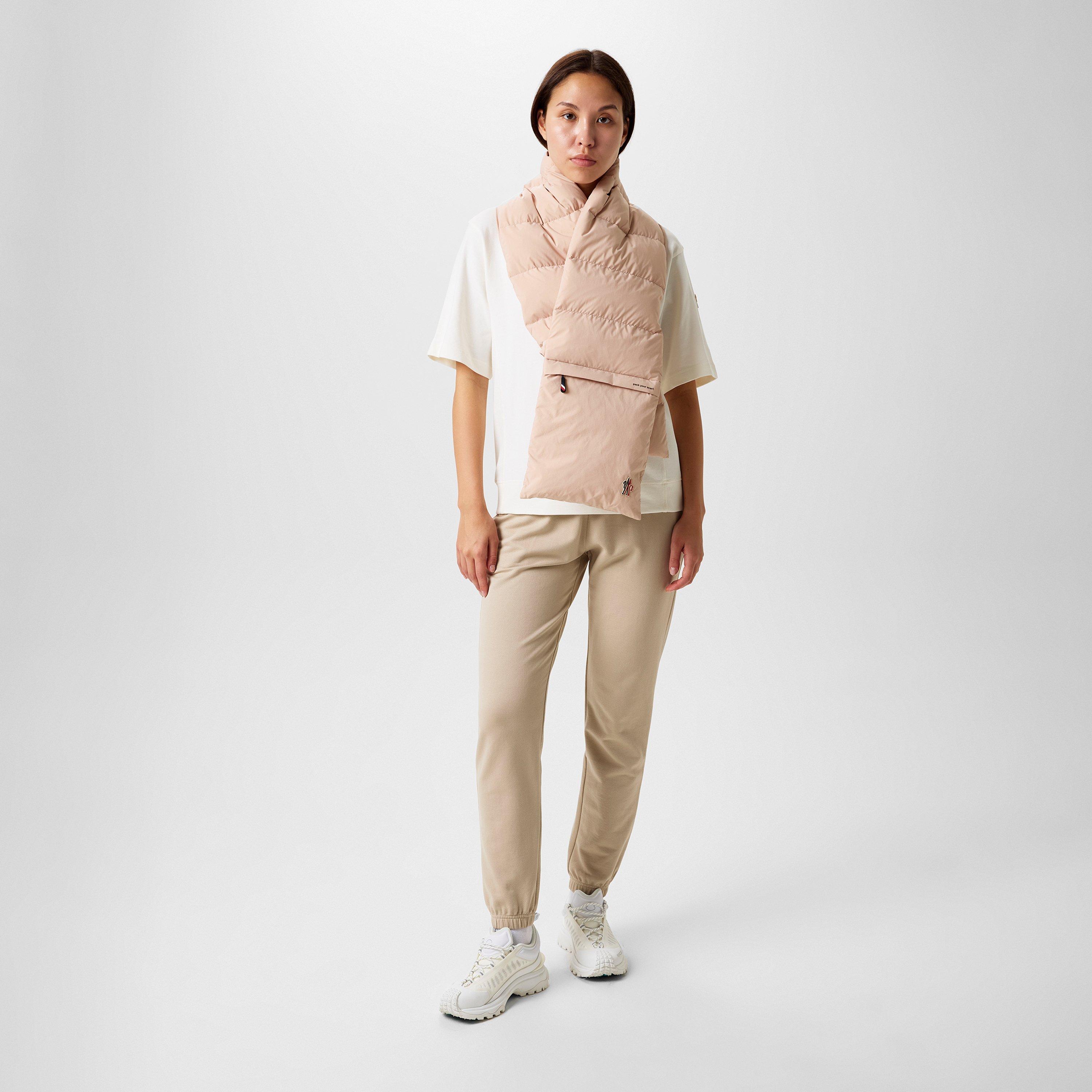 Pink 51U - Moncler Grenoble - Women's Padded Midweight Scarf - 5