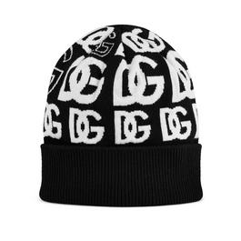 Dolce and Gabbana Knit Logo Jacquard Beanie