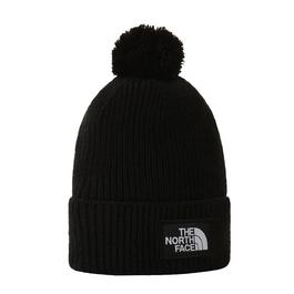 The North Face The North Face Tnf Logo Box Pom Beanie Gardenia Wh