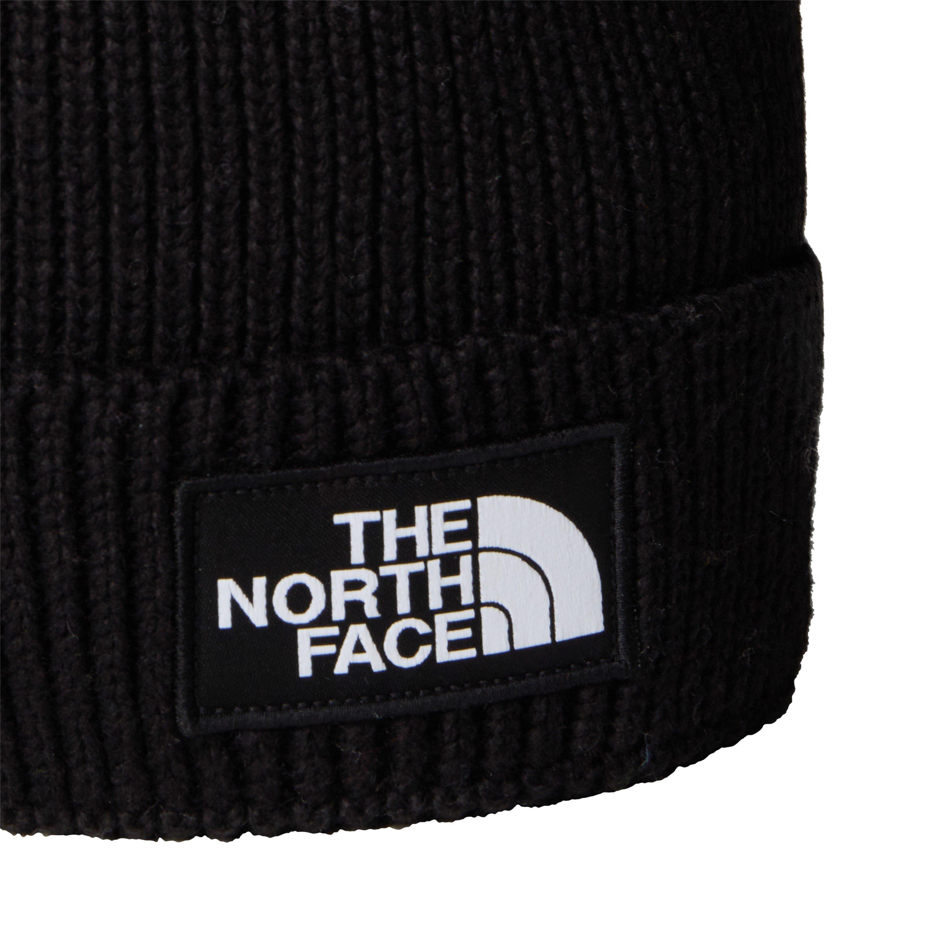 Black - The North Face - Women's Logo Box Pom Bobble Hat - 2