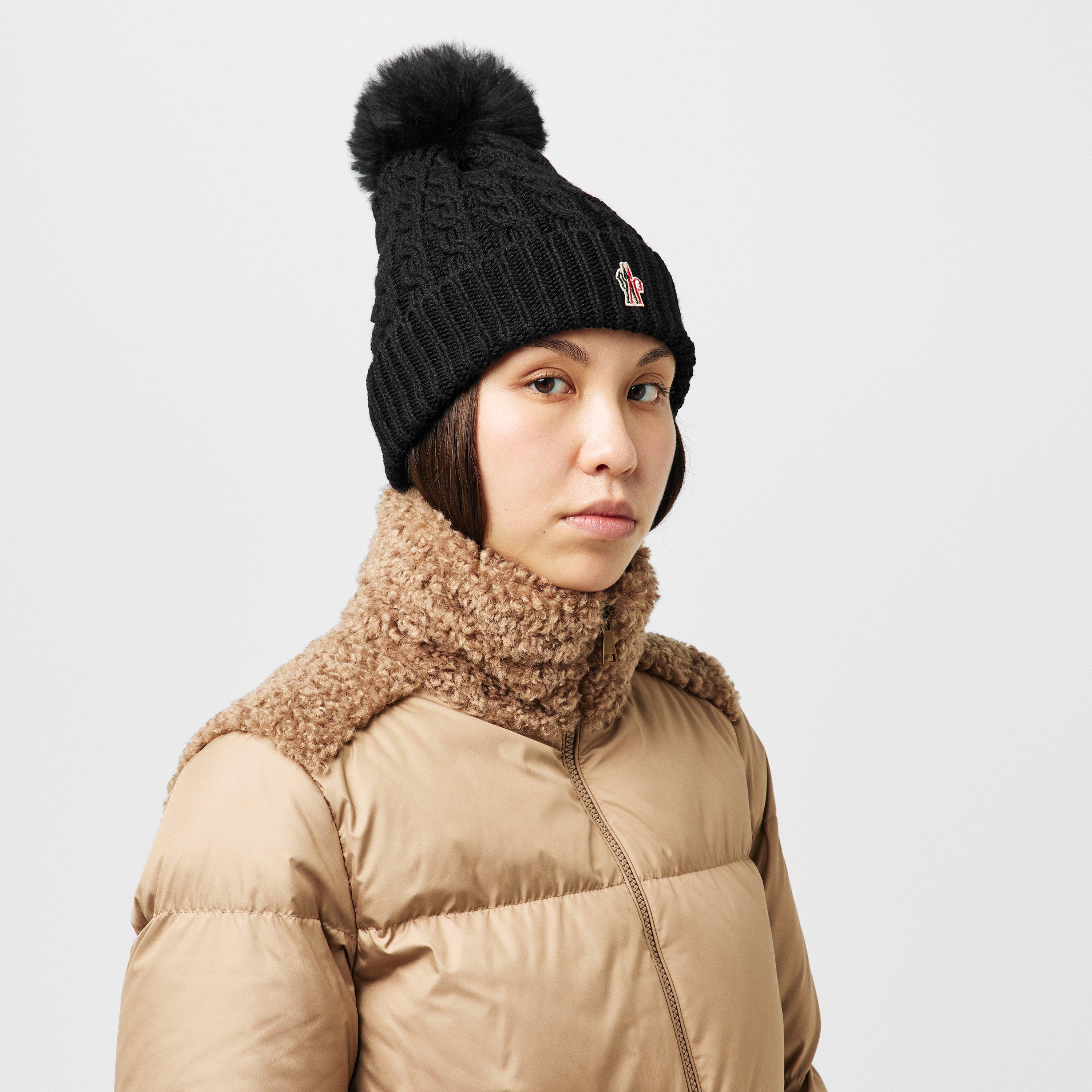 Black 999 - Moncler - Women's Moncler Bobl Beanie - 3