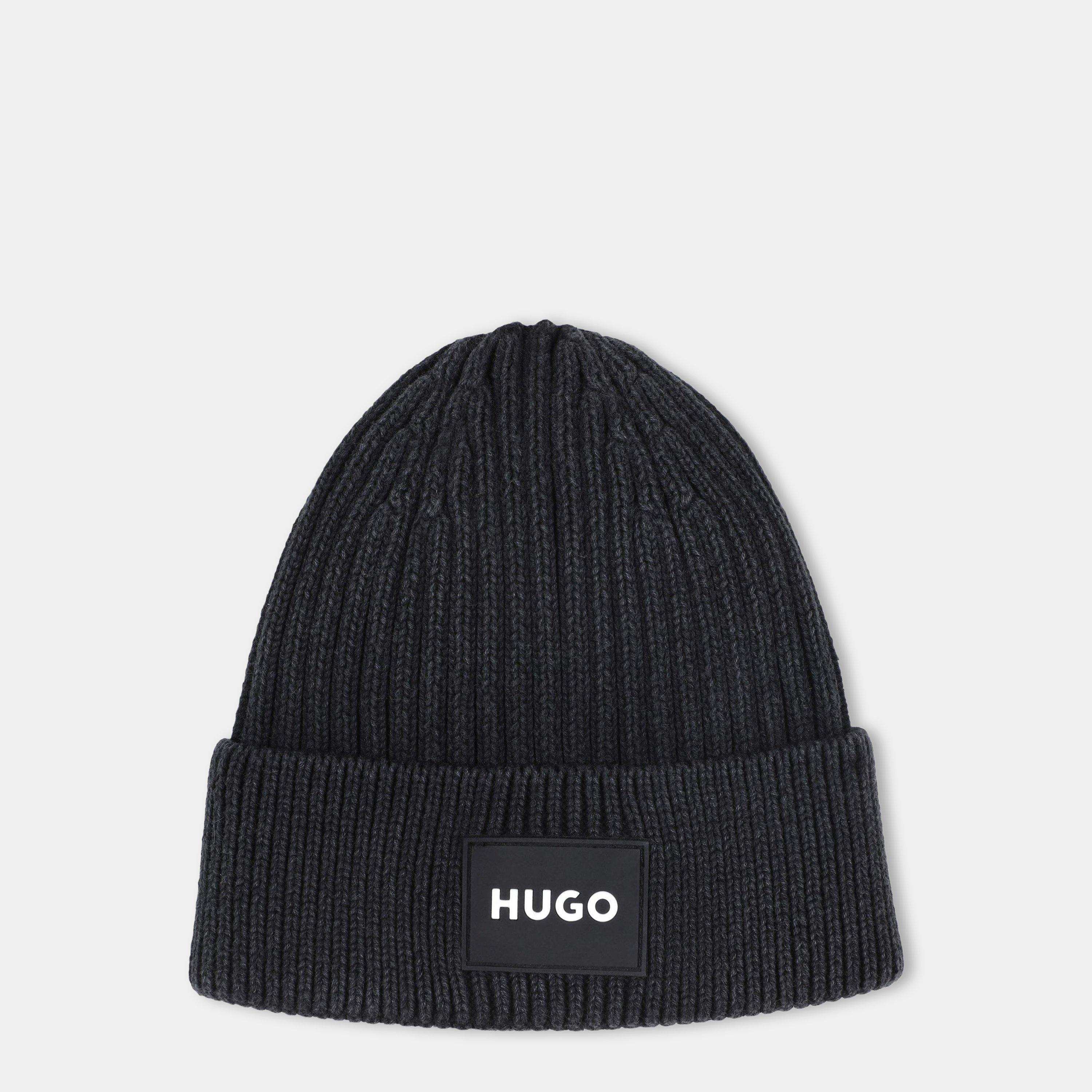 Hugo  Kids Logo Beanie - Black - Infants