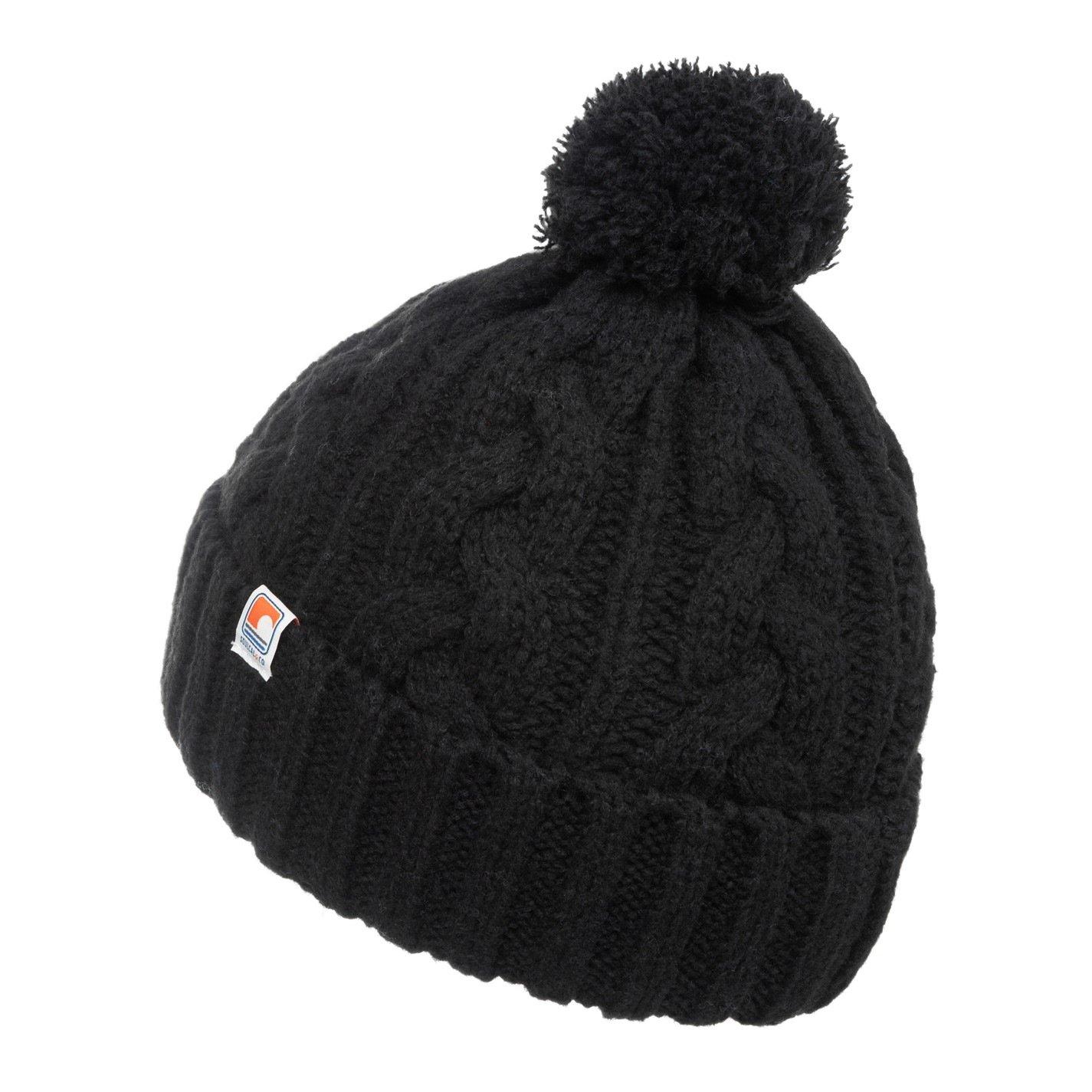 Schwarz - SoulCal - Adults Soul Bobble Beanie - 3