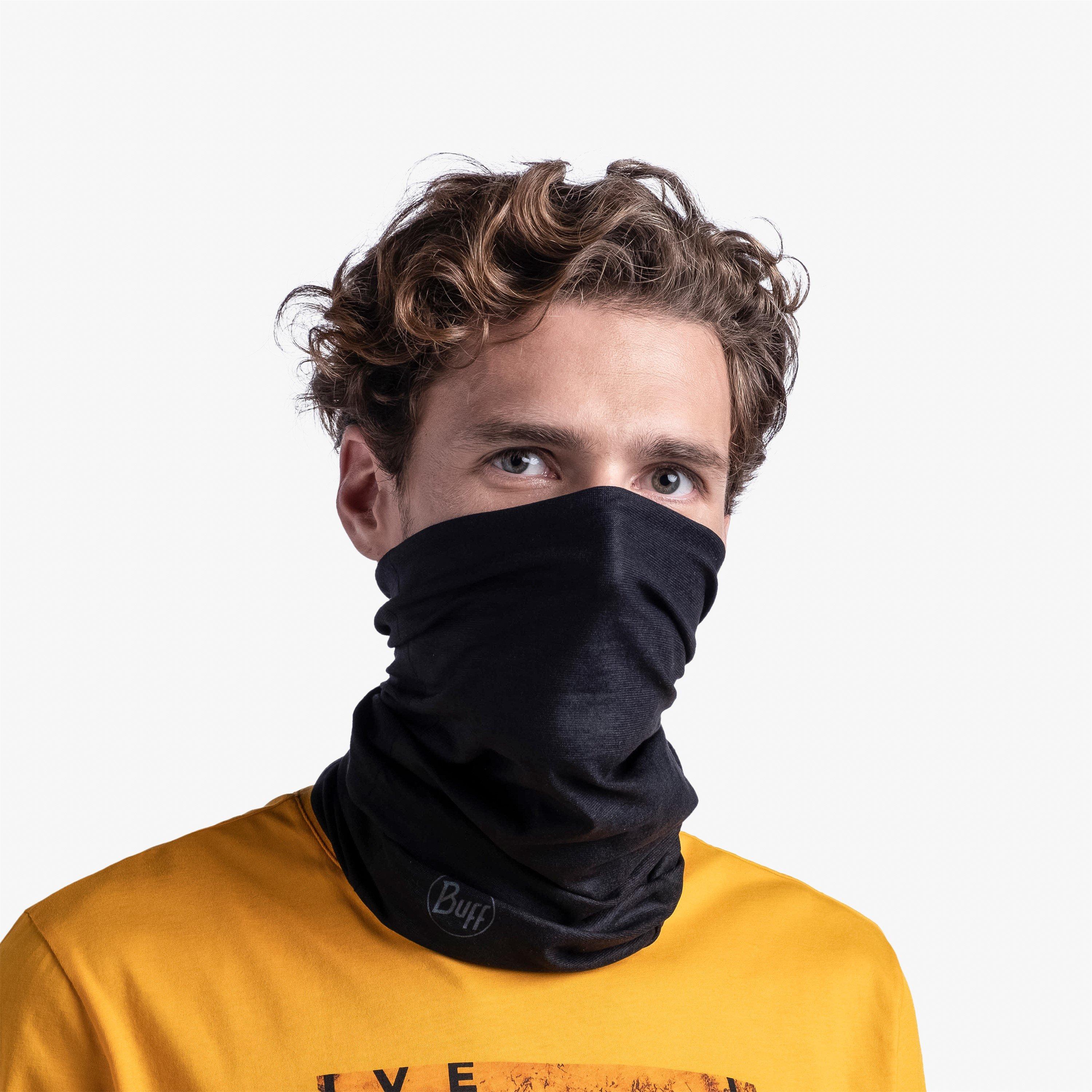 Black - Buff - Ecostrech Neckwarmer Adults - 3