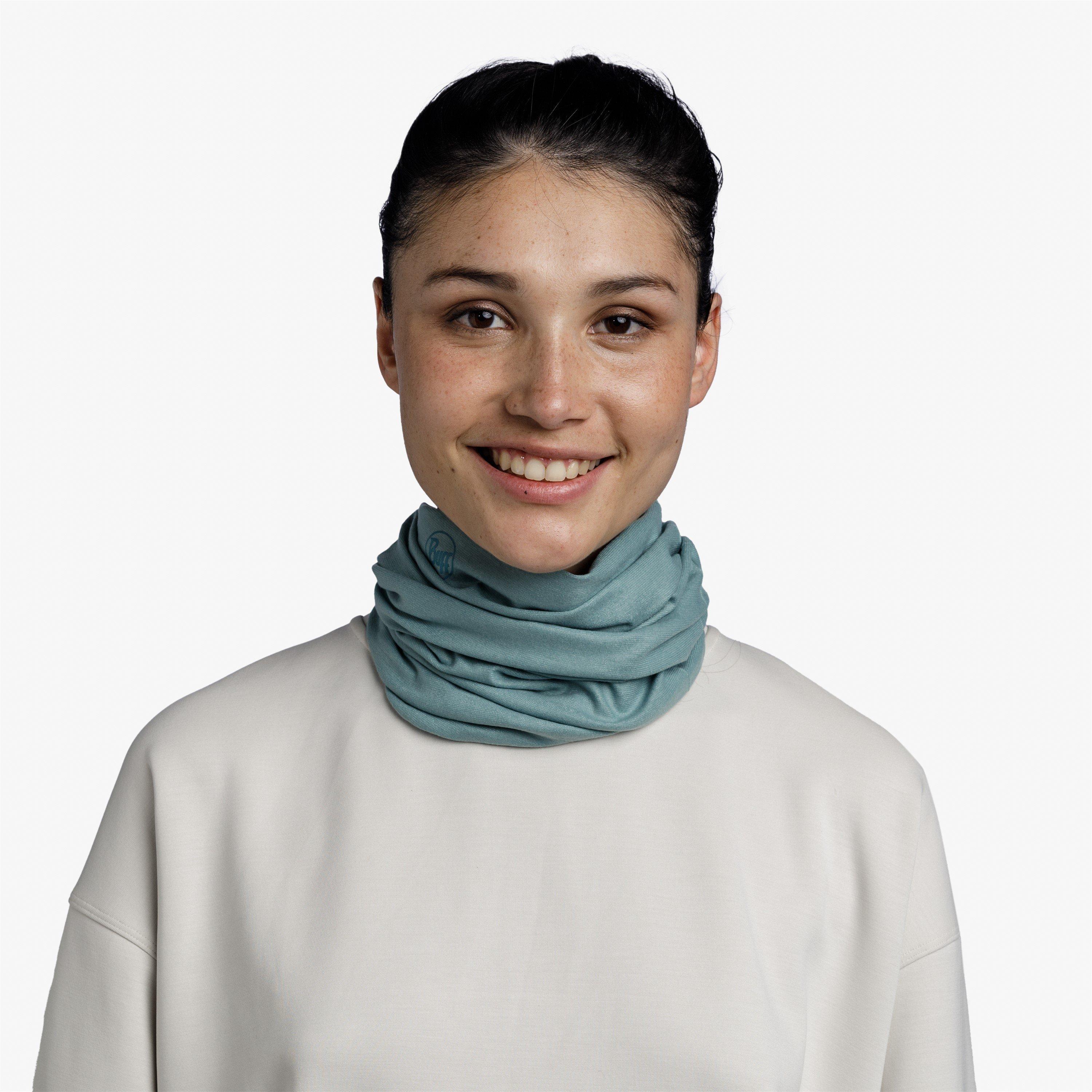 Blue - Buff - Ecostrech Neckwarmer Adults - 4