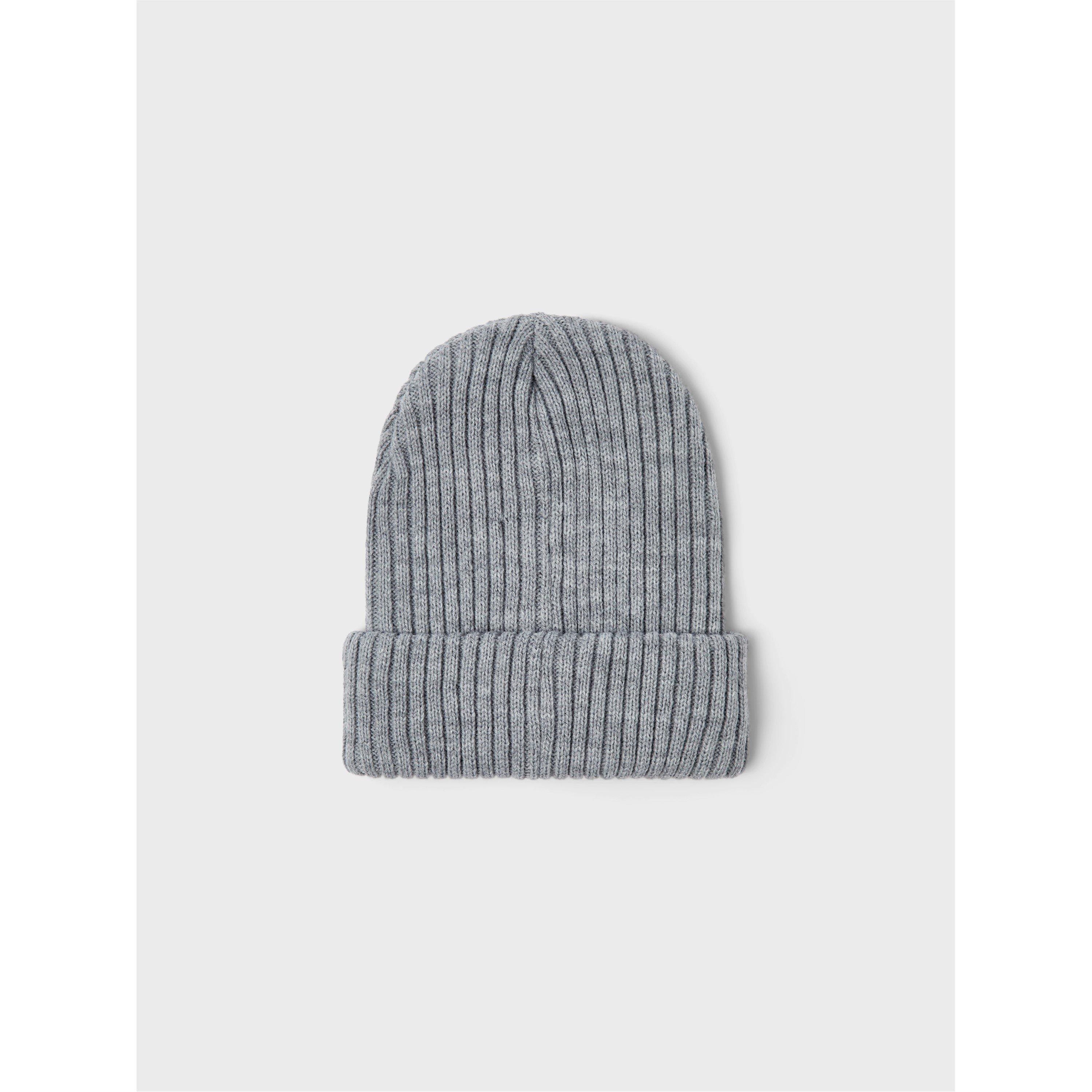 Grey - Name It - Kids' Knitted Beanie - 2