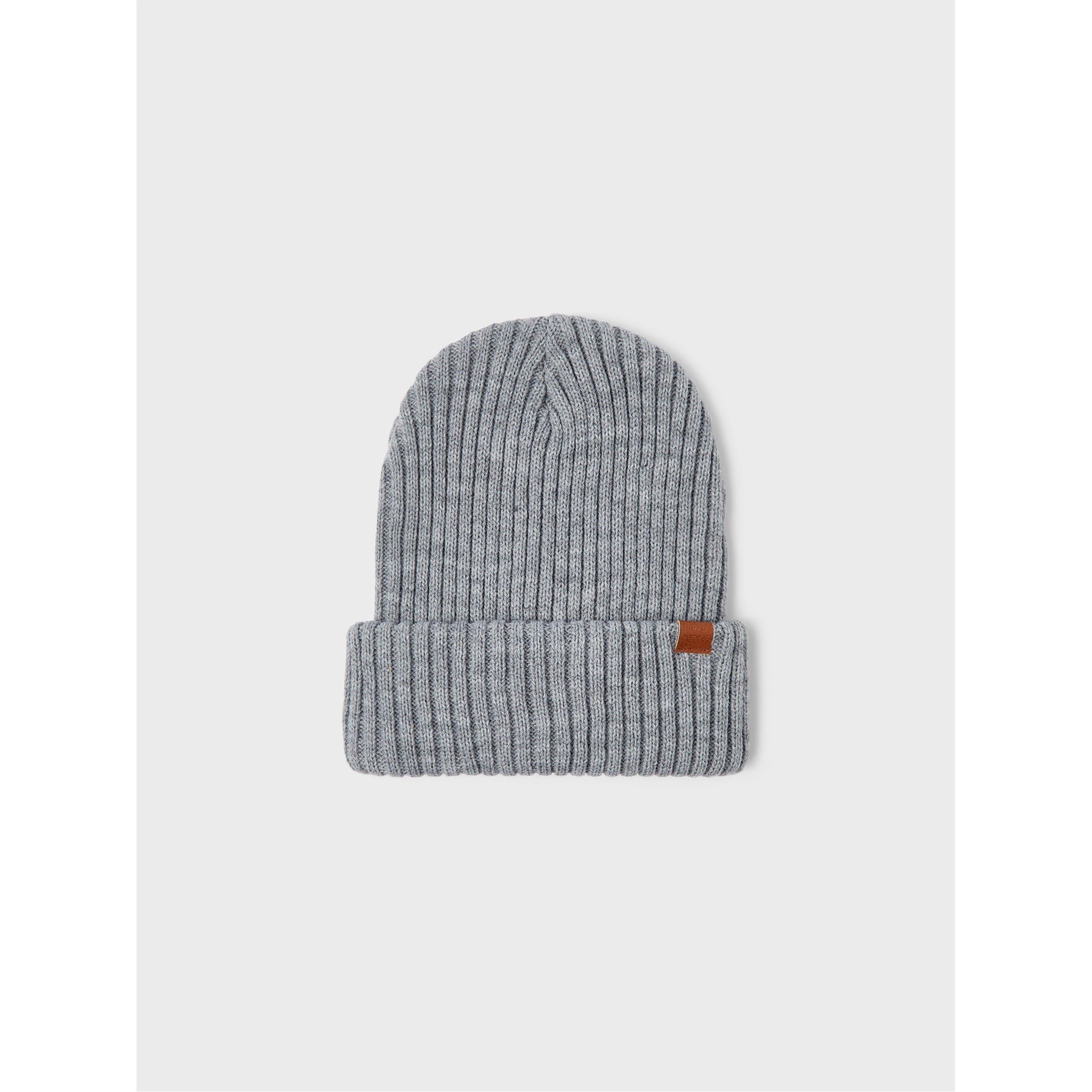 Grey - Name It - Kids' Knitted Beanie - 3