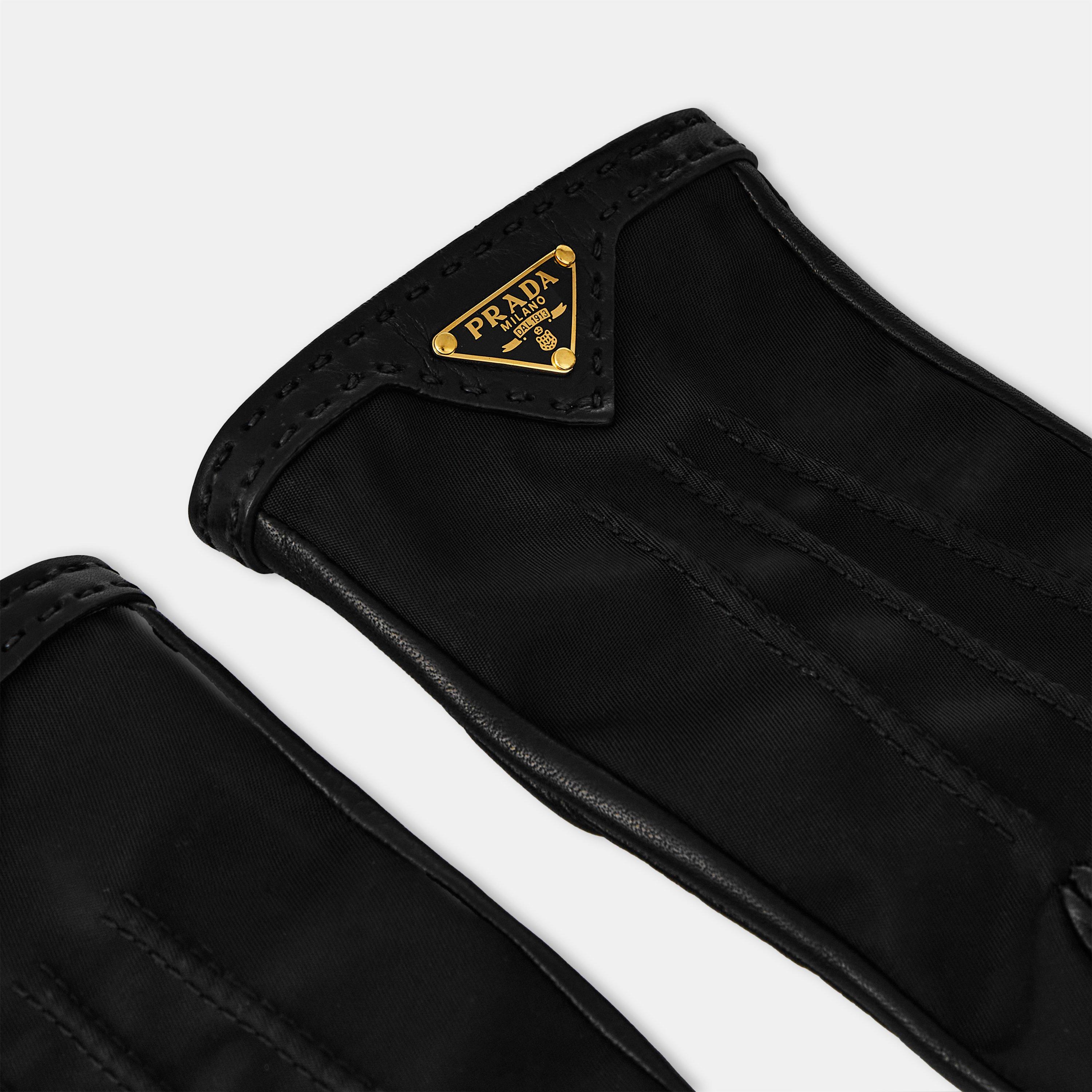 Prada Triangle Gloves | Cruise Fashion