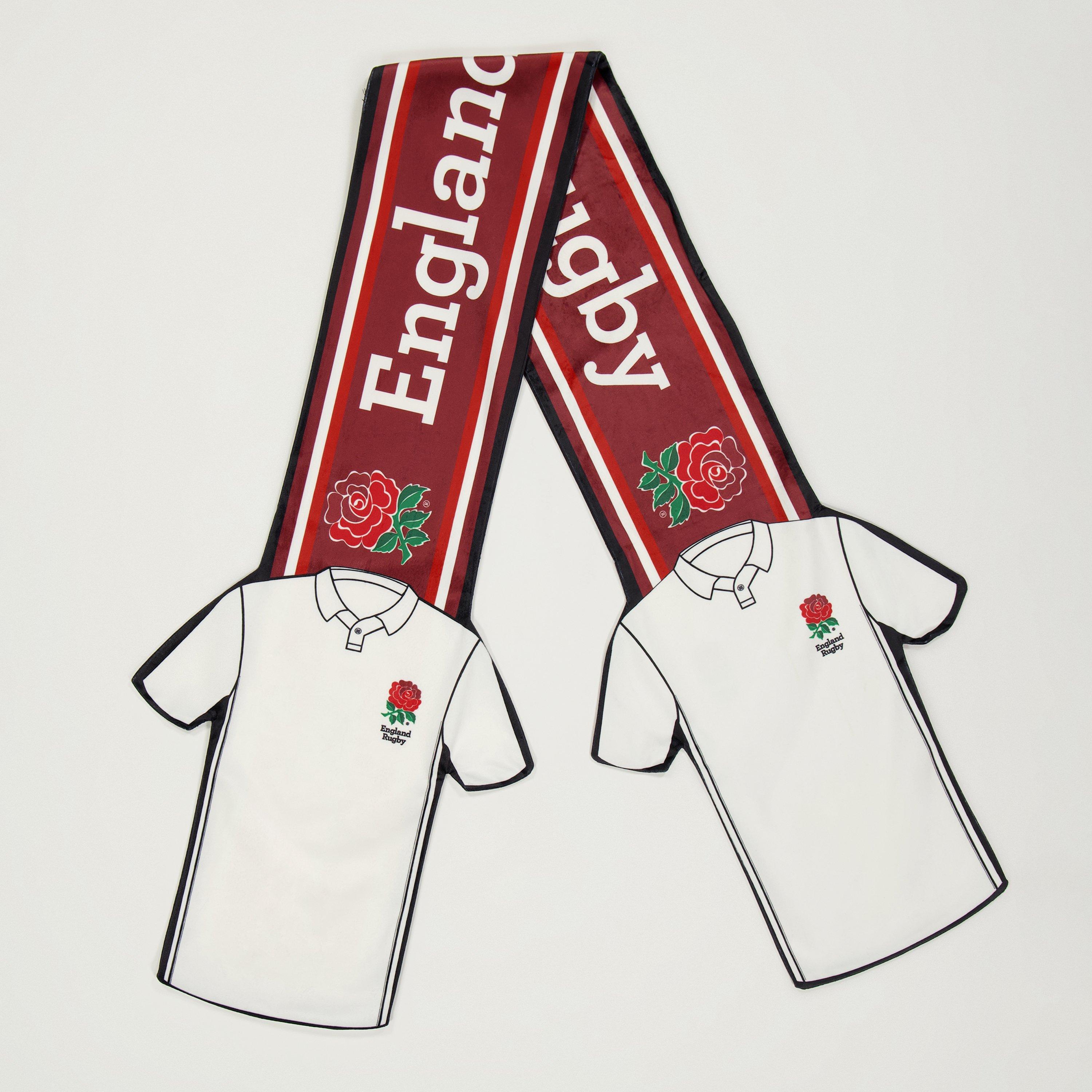 White - England FC - England Football Scarf - 1