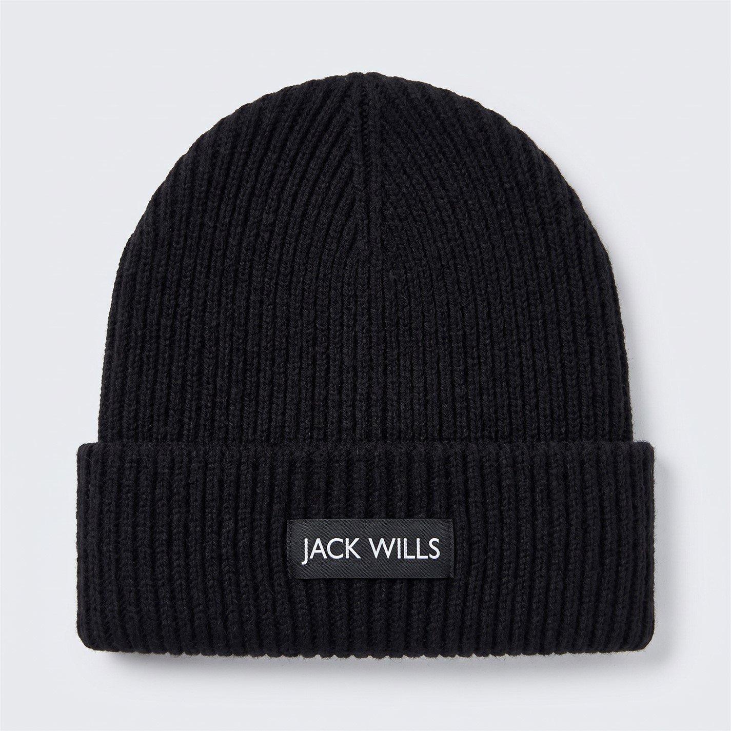 Jack Wills Adults Rib Knitted Beanie