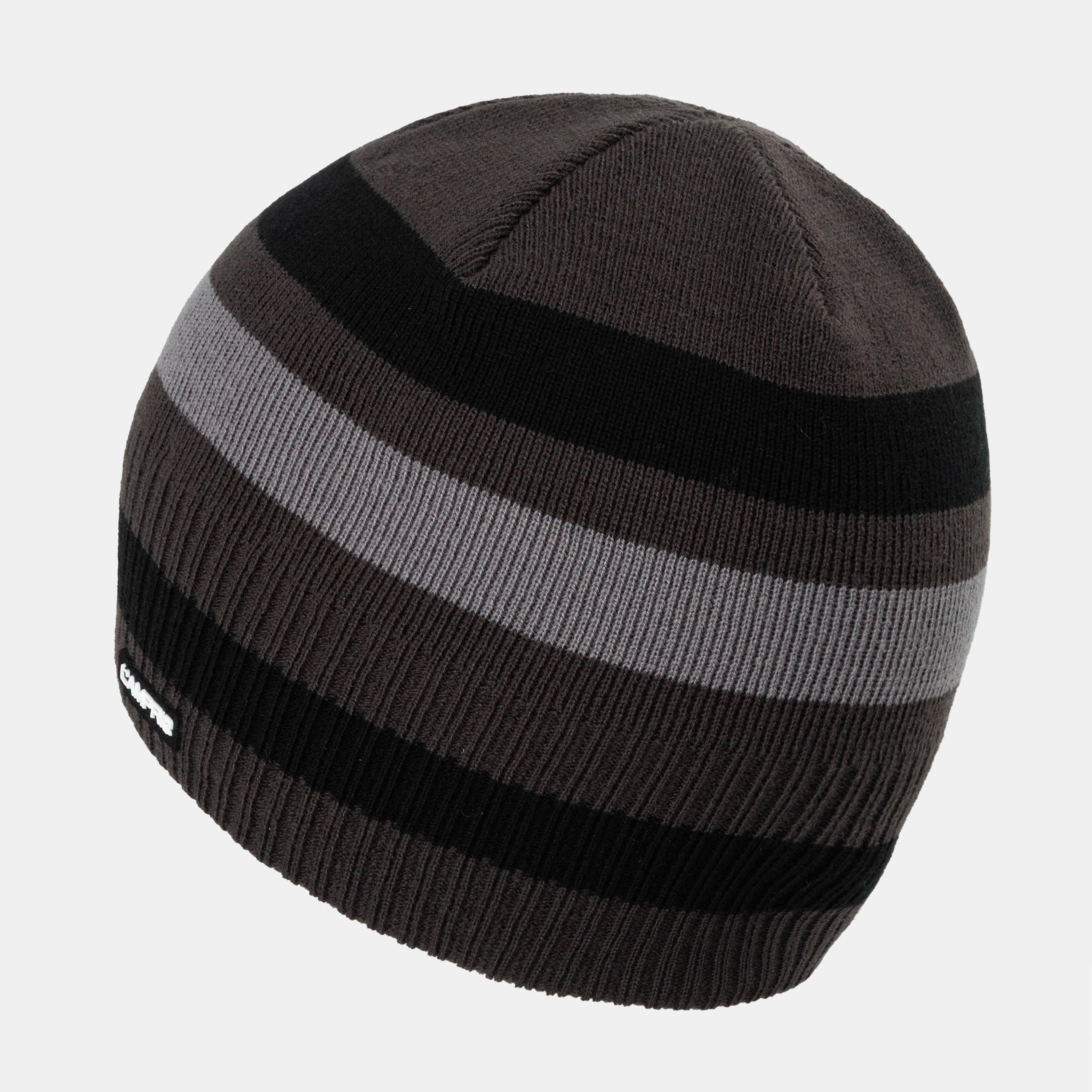 Black/Asphalt - Campri - Raise Beanie Mens - 3