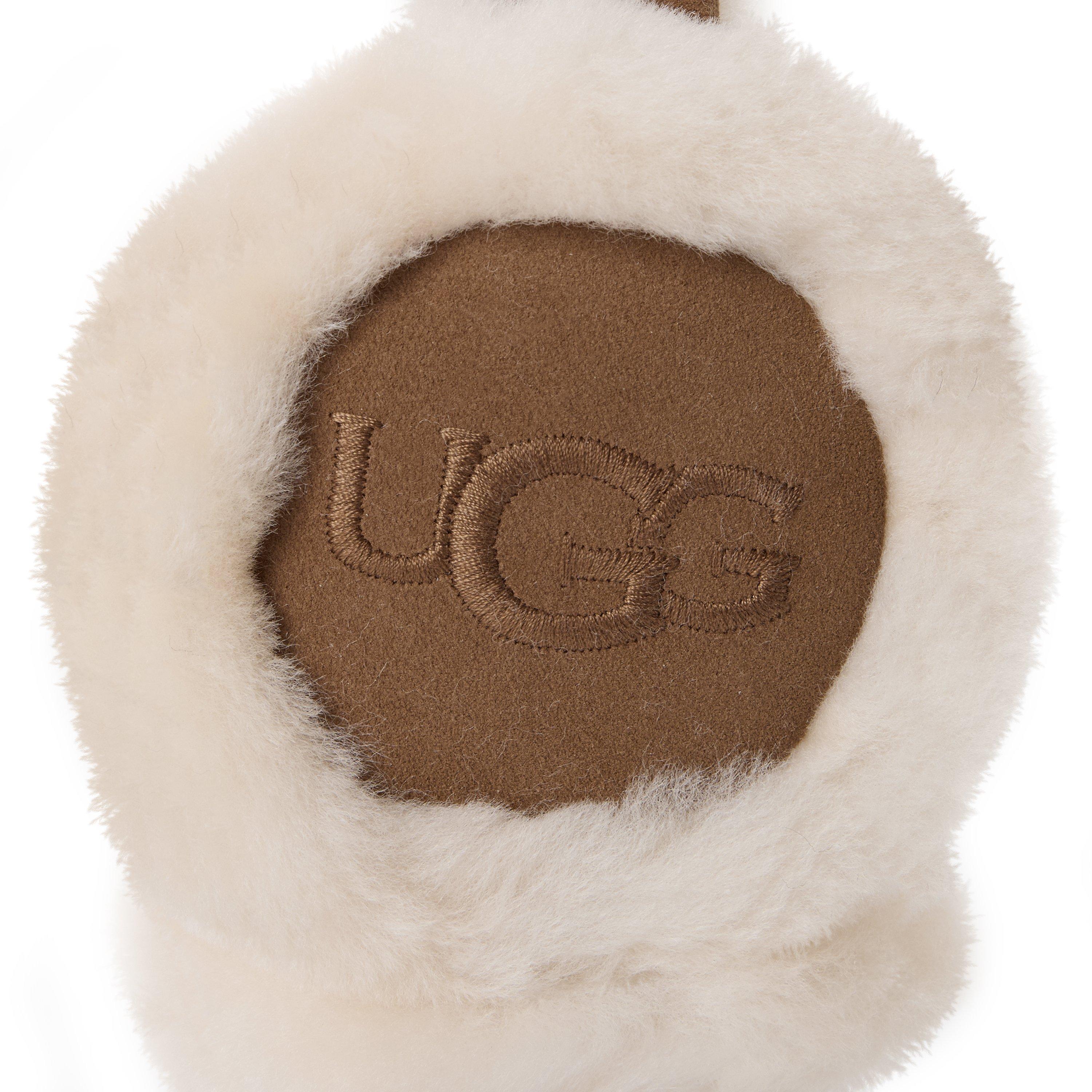 Chestnut - Ugg - Women's Sheepskin Earmuff - 3