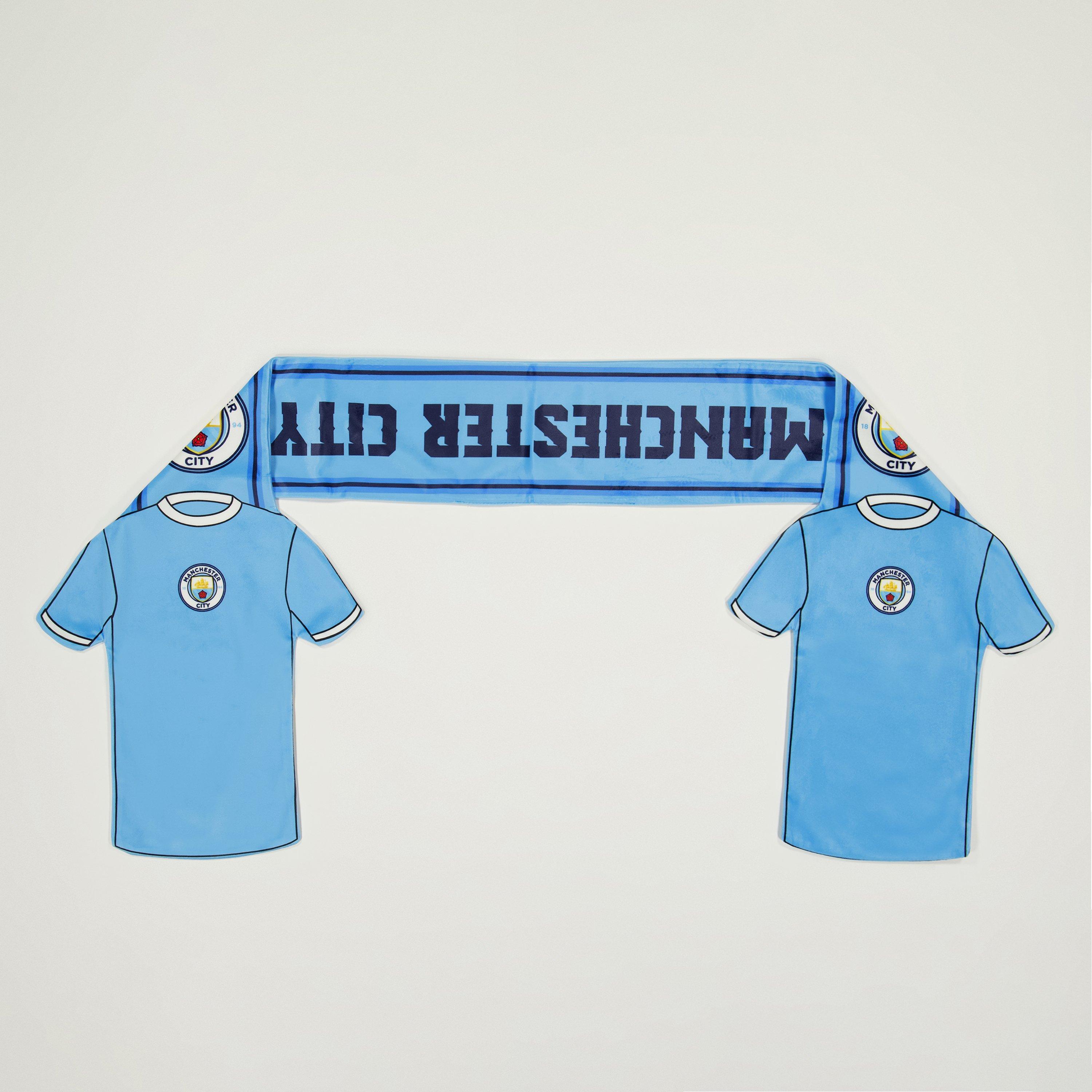 Blue - Team - MCFC Shirt Scrf Jn99 - 2