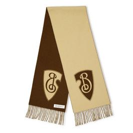 Burberry B Shield Cashmere Scarf