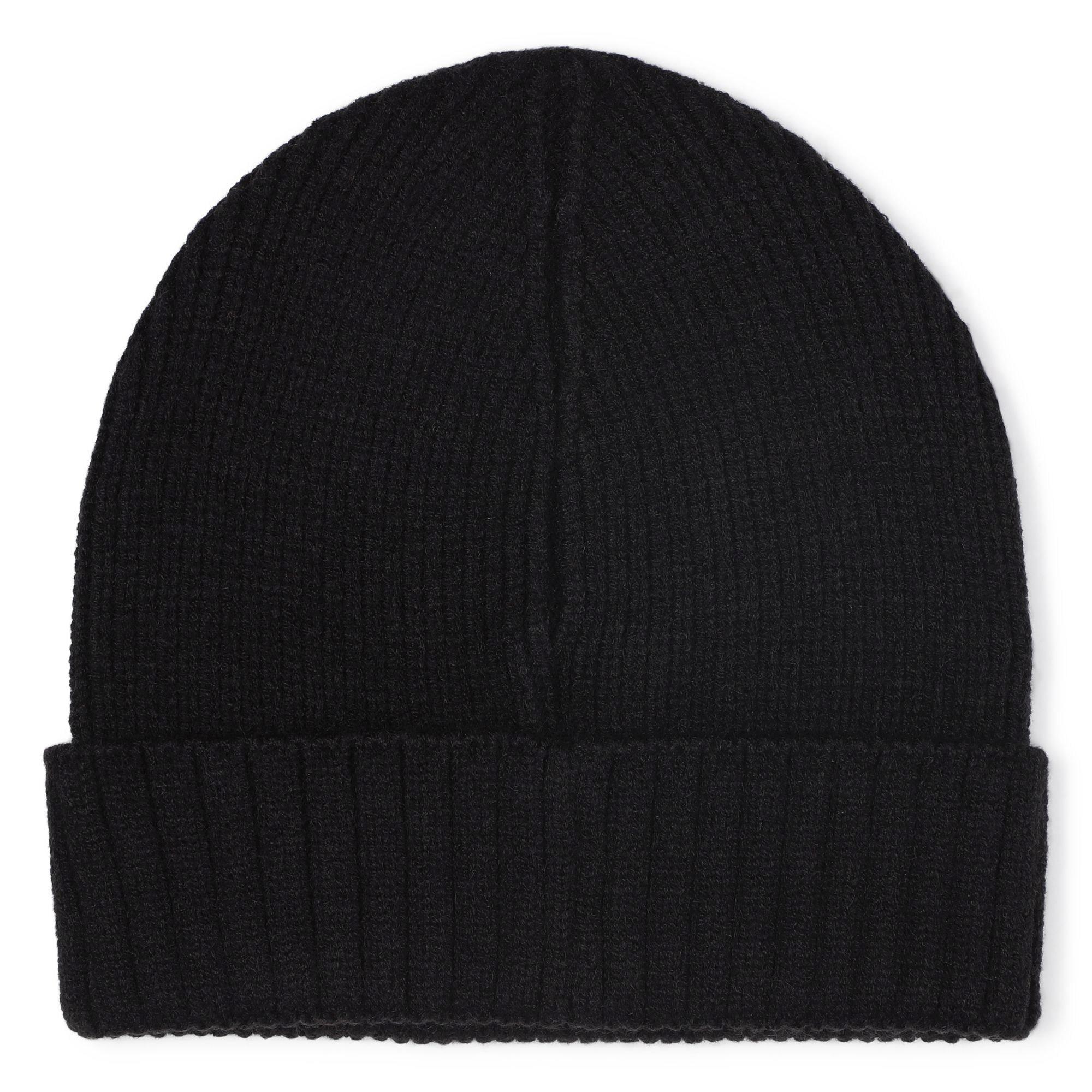 Black - Boss - Unisex Logo Beanie for Kids - 2