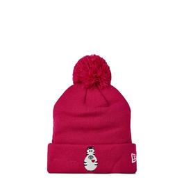 New Era Animal Pom Beanie