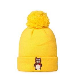 New Era Animal Pom Beanie