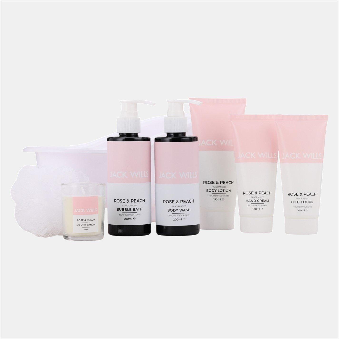 Rose Peach - Jack Wills - 7pc Bath Ld54 - 1