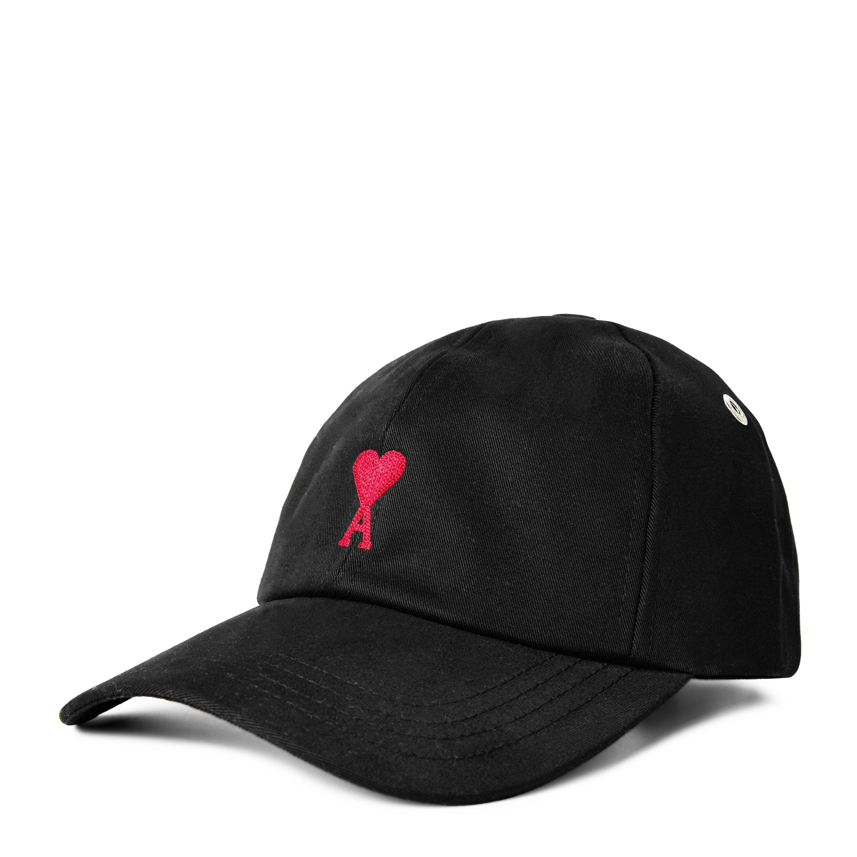Ami Paris De Coeur Baseball Cap - Black