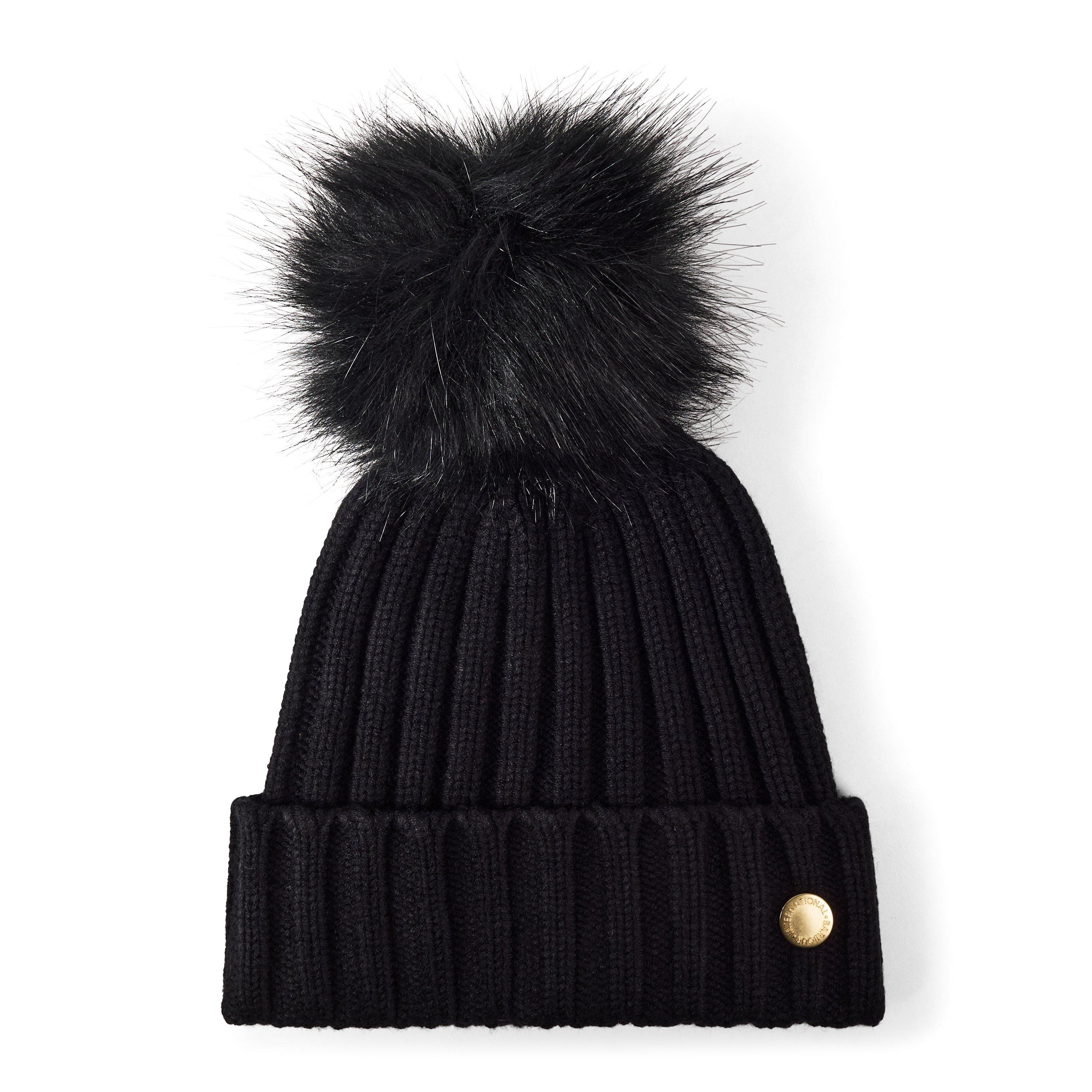 Black - Barbour International - Women's Conway Beanie - 1