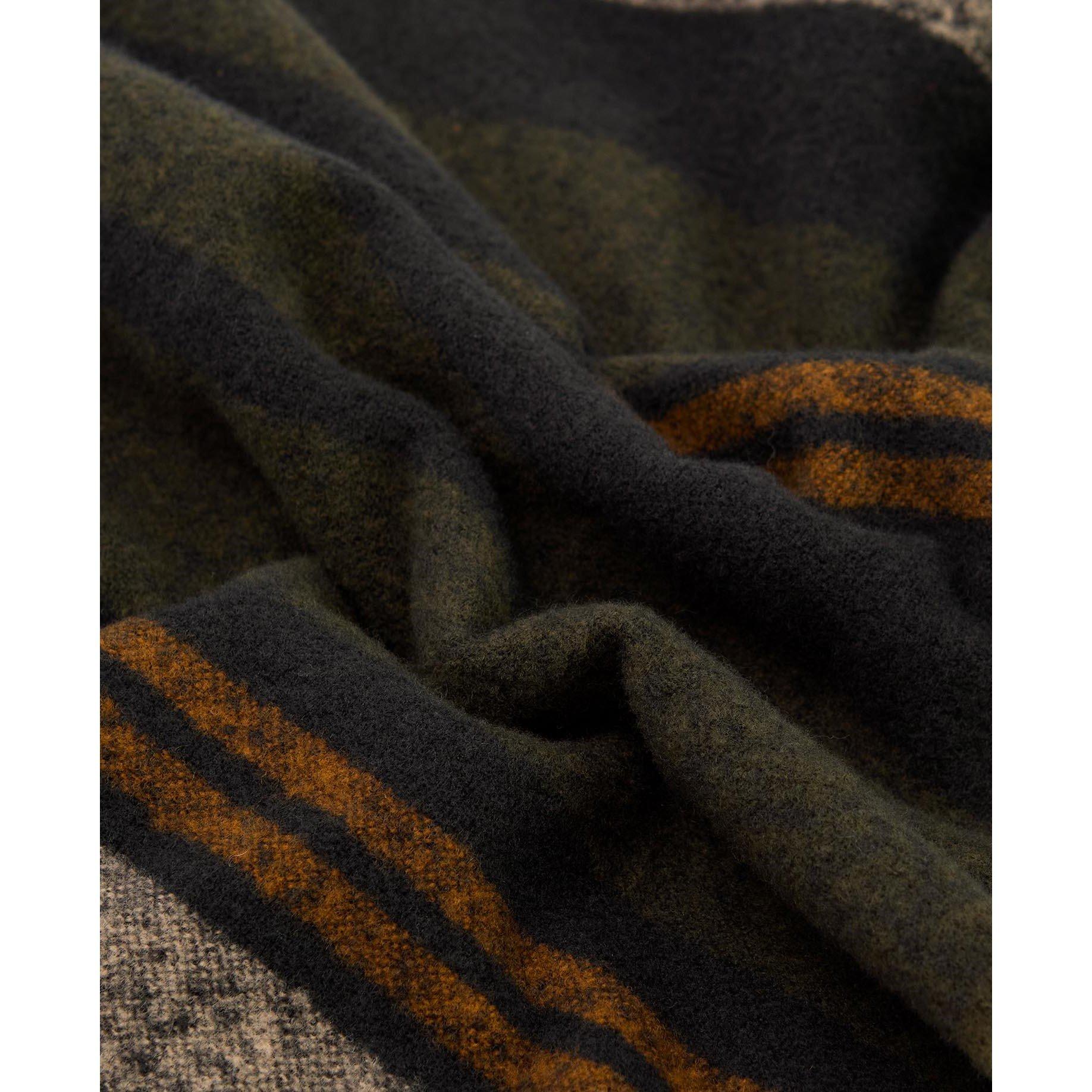 Forest Green - Barbour - Alston Stripe Scarf - 4