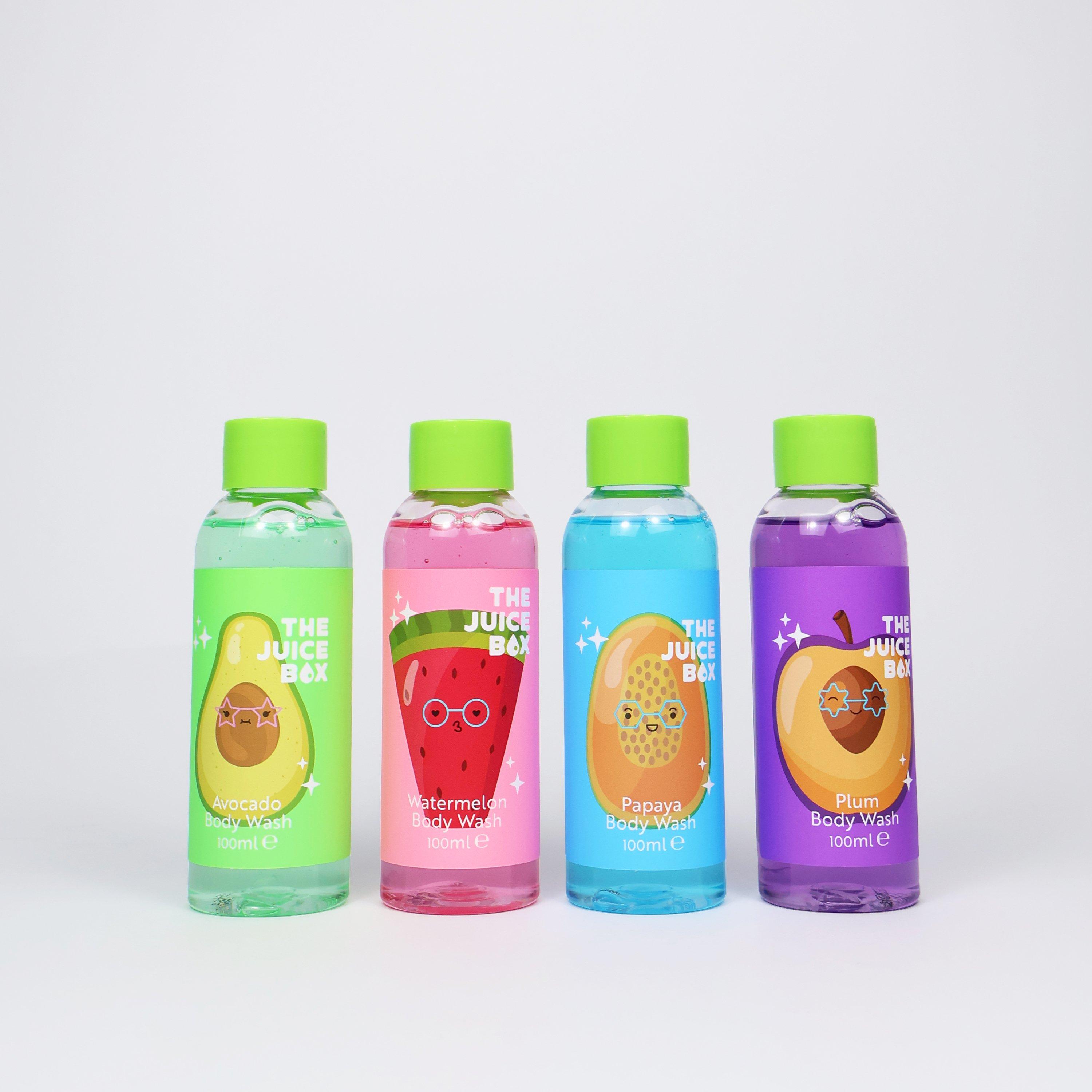Multi - The Juice Box - The Juice Box 4 x 100ml Body Wash Gift Set - 2
