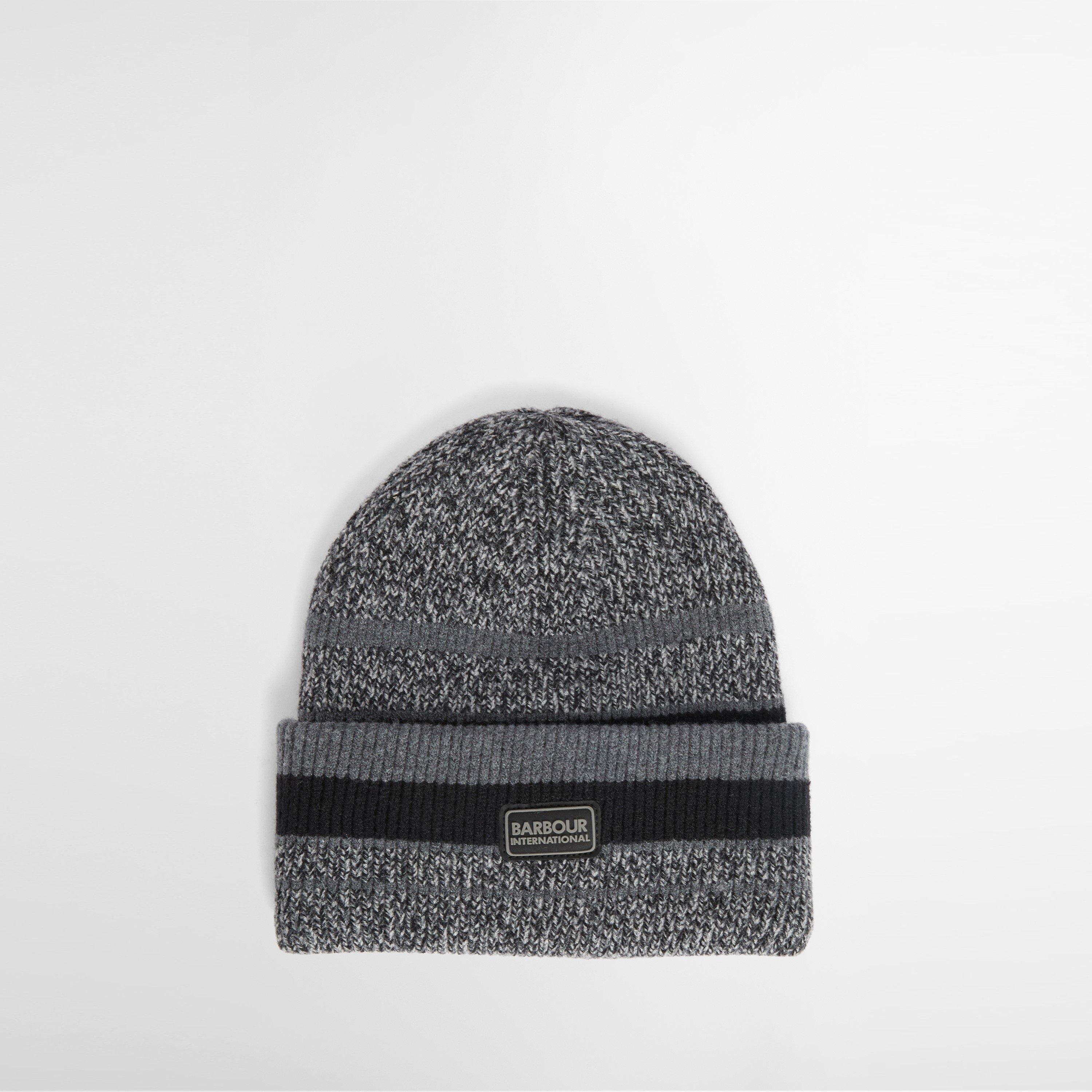 Black/Grey - Barbour International - Boston Beanie & Scarf Gift Set - 2