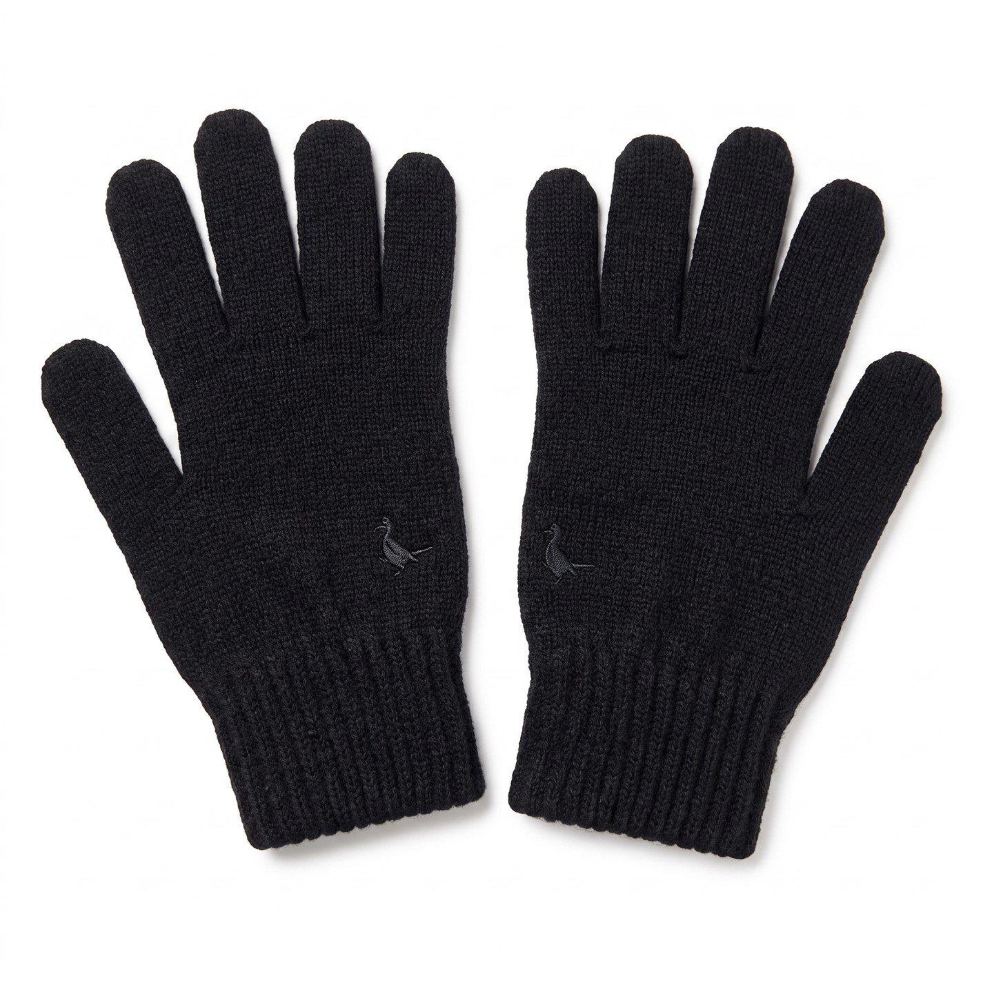 Jack Wills Adults Knitted Fleece Gloves