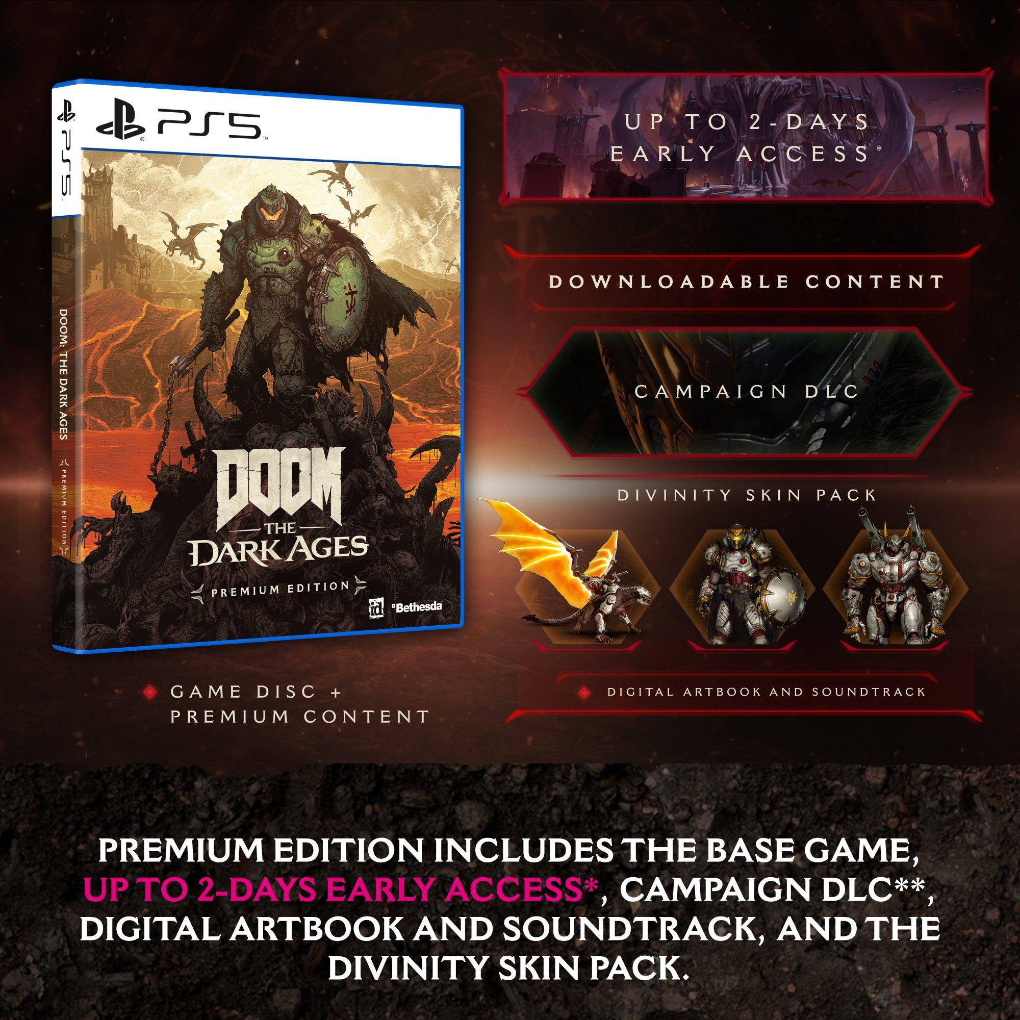 PS5 - Bethesda - DOOM: The Dark Ages – Premium Edition – PlayStation 5 - 3