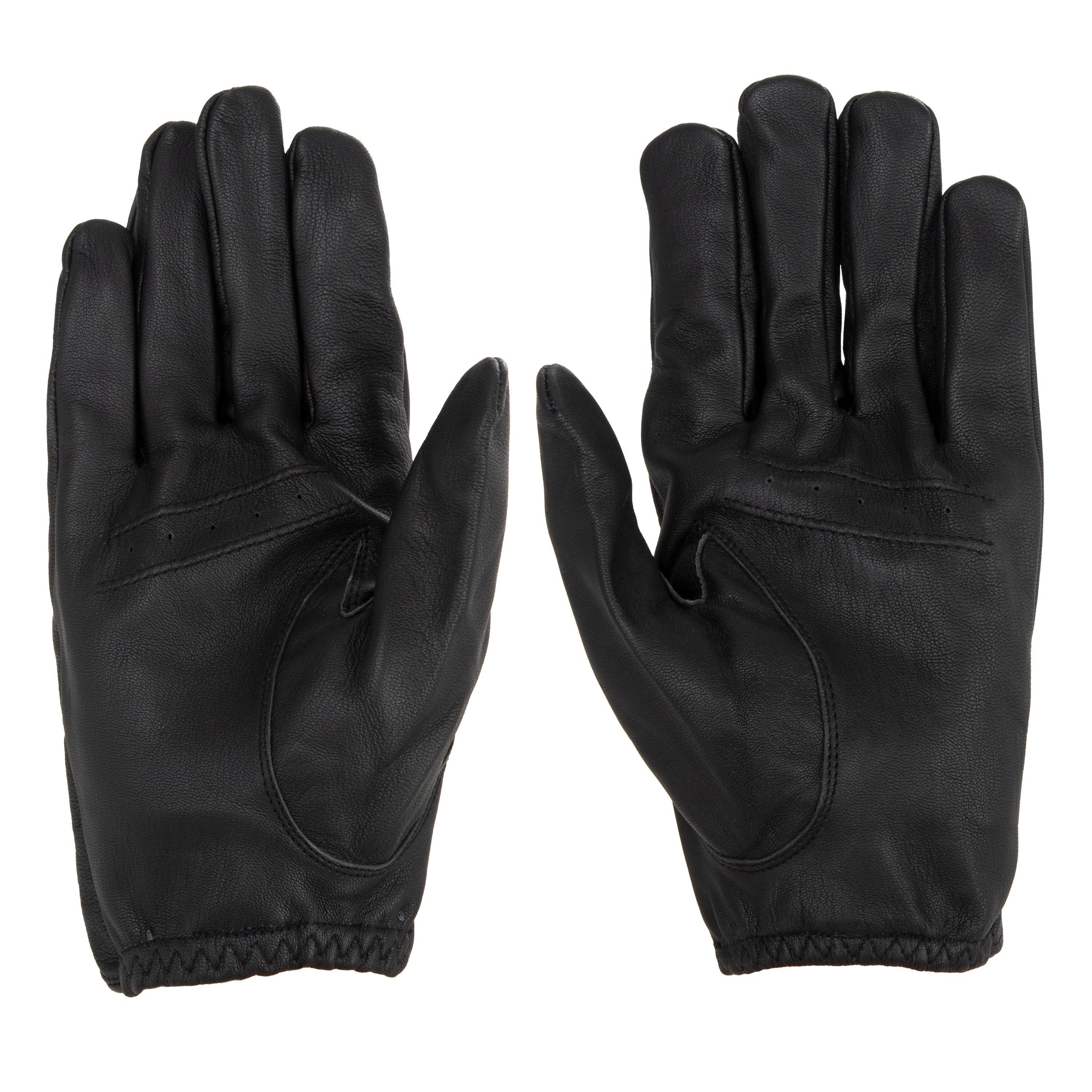 Black - Firetrap - Driving Leather Gloves - 2