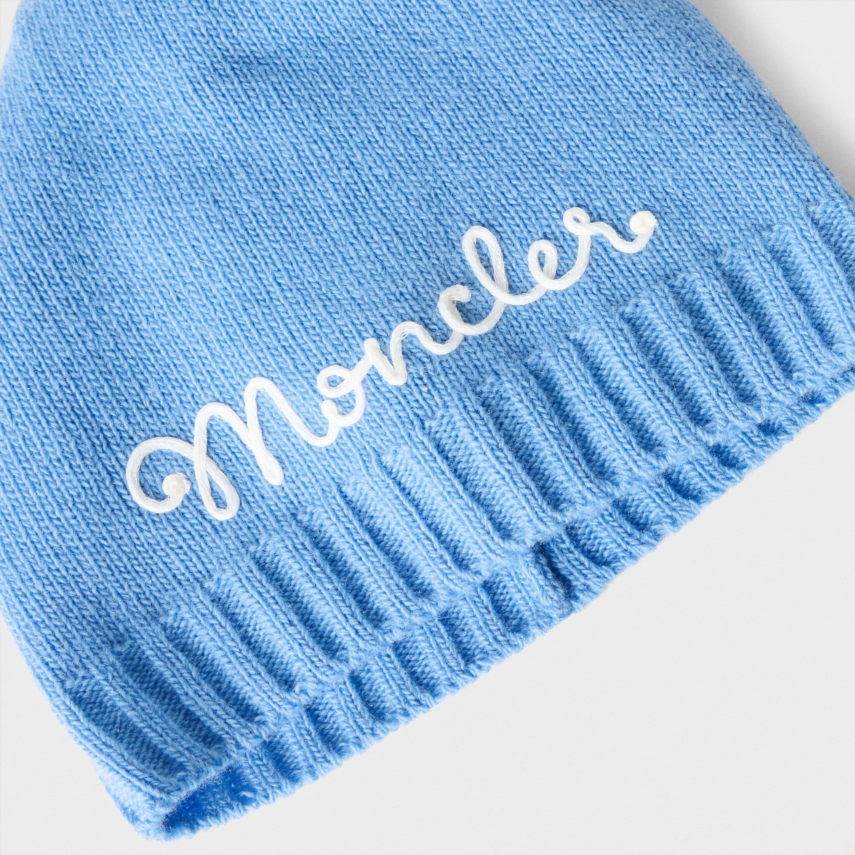 Blue 70G - Moncler - Kids' Beanie - 3