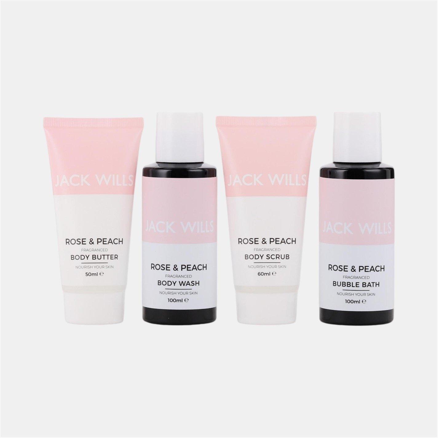 Jack Wills Rose & Peach Skincare Novelty Gift