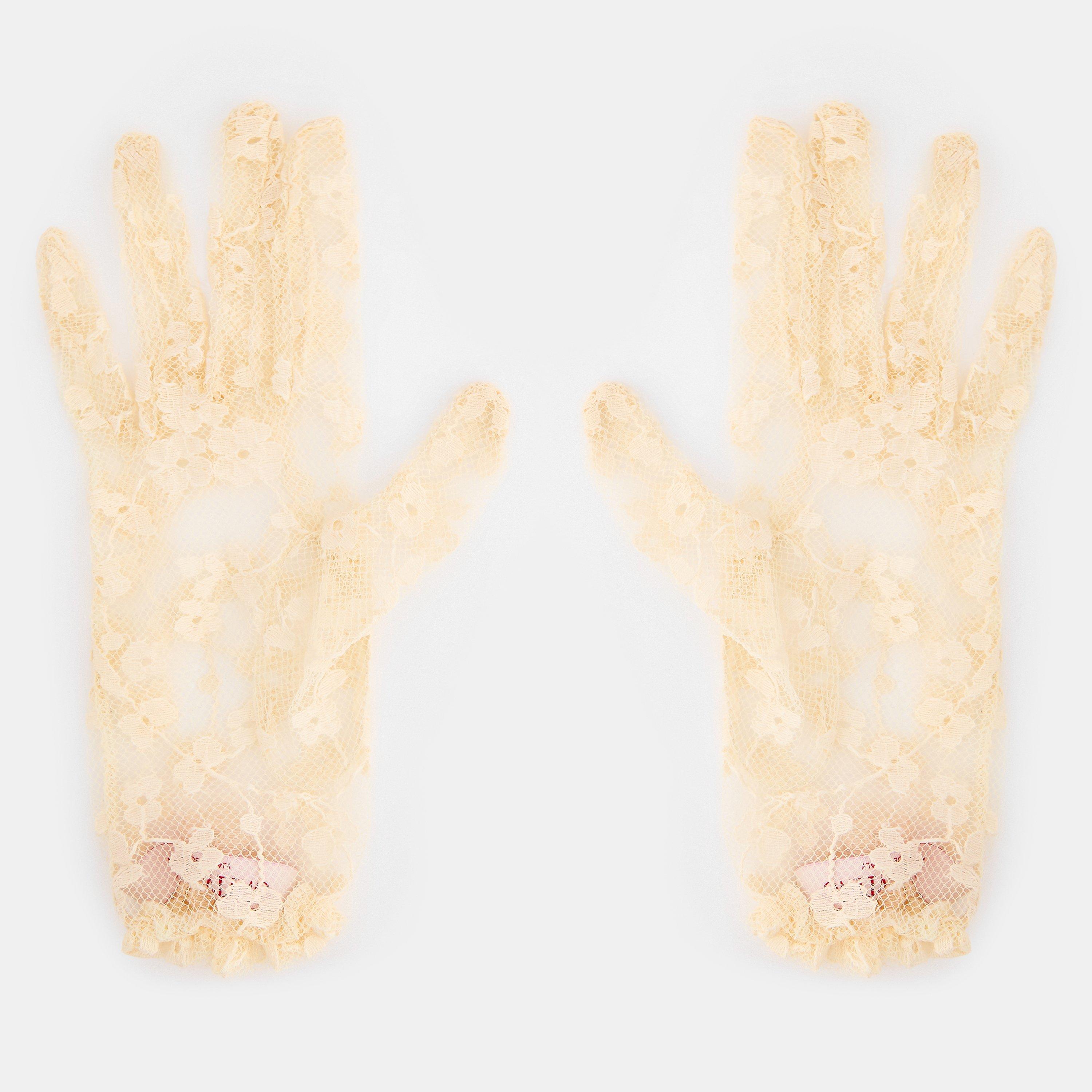 Valentino Garavani | VG Lace Gloves Ld52 | Knitted Gloves