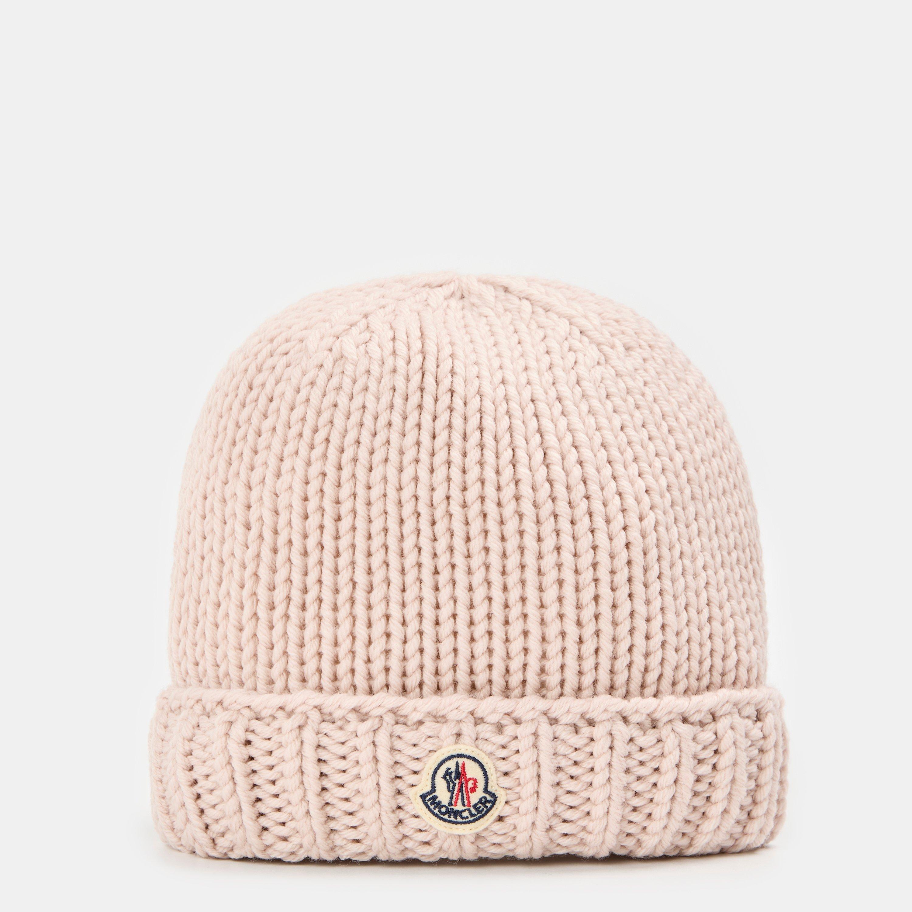Moncler Kids' Knitted Beanie - Pink 51B - S